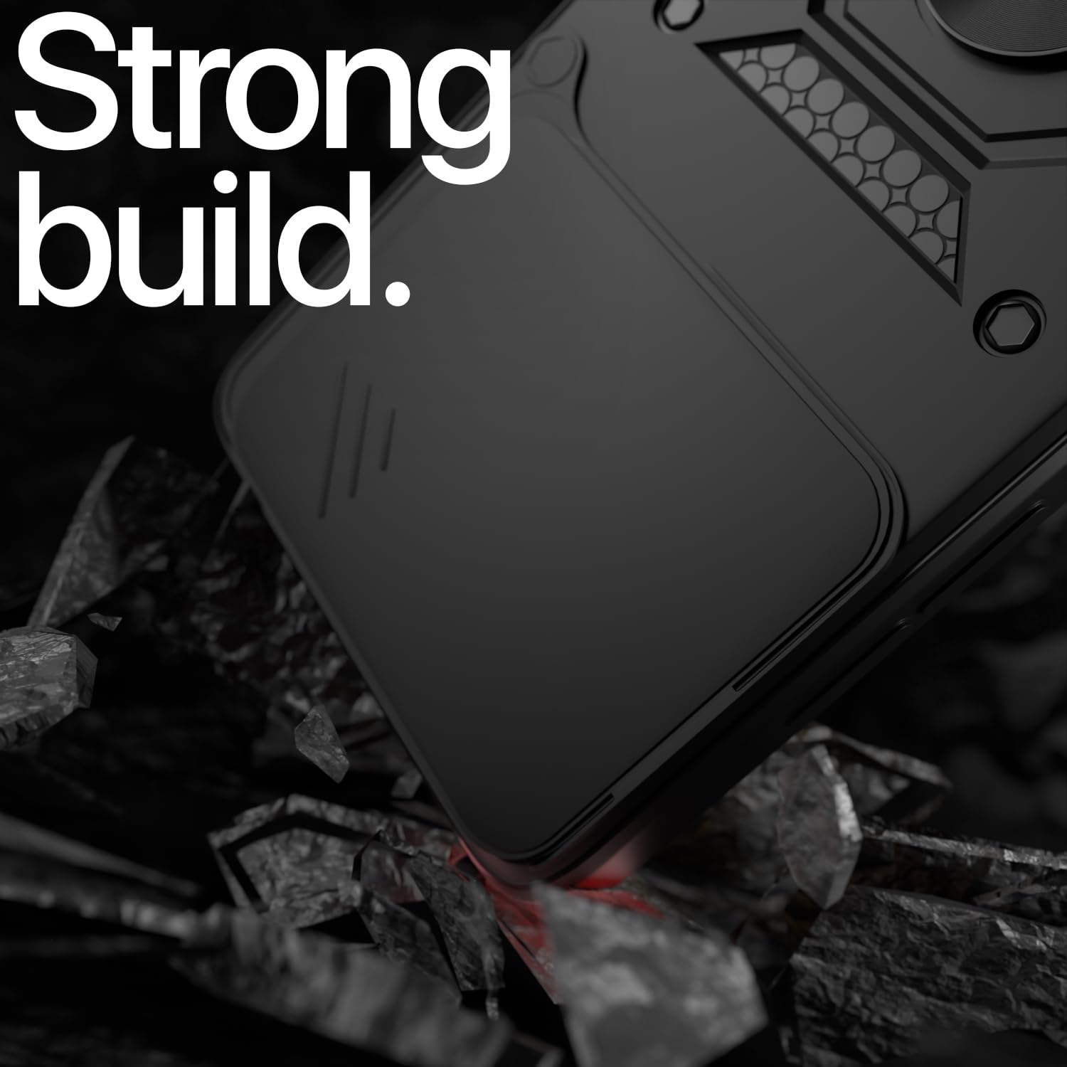 Pikkme Realme 15 5G/15 Pro 5G/360 D10 Camera Shield black back cover – photo 6