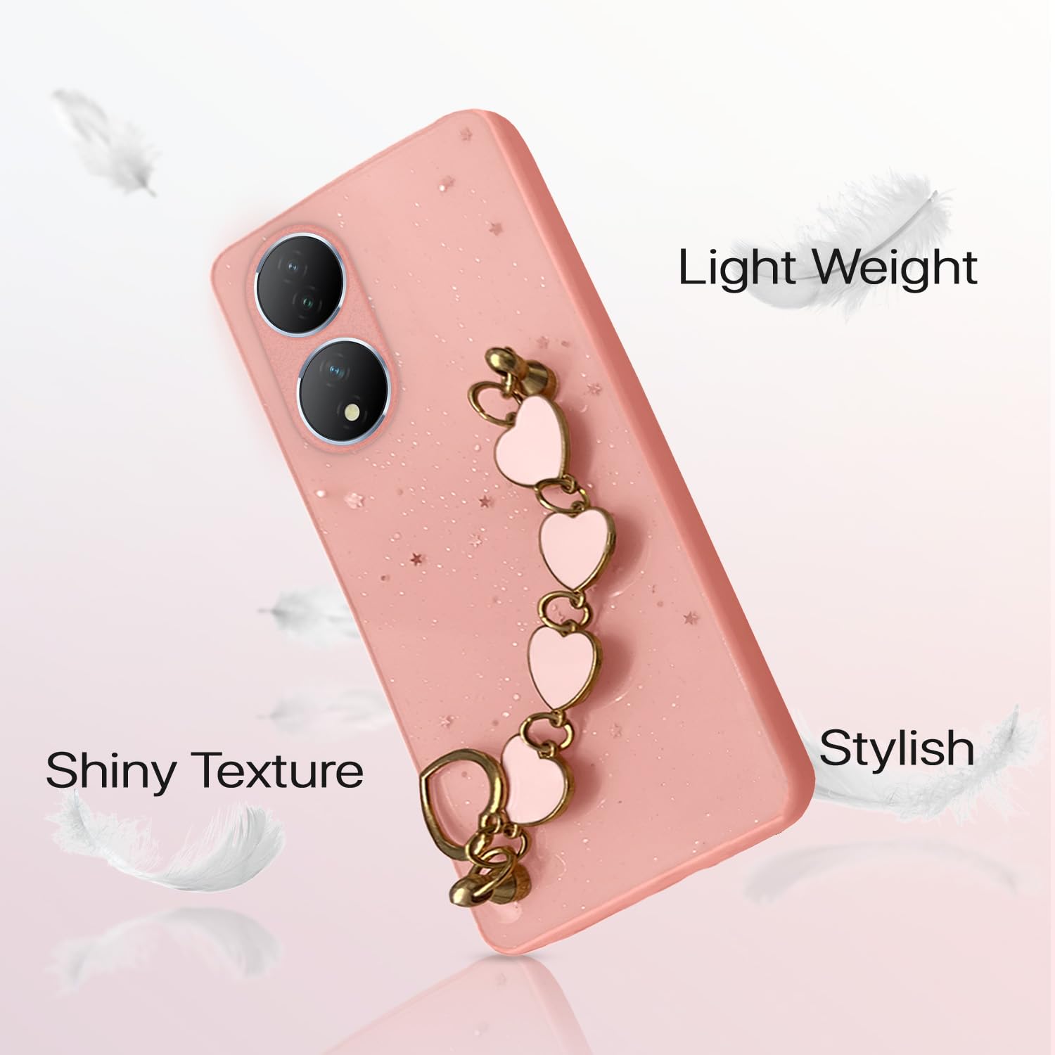 Vivo Y100 5G Chain phone cover in pink by Pikkme – photo 6