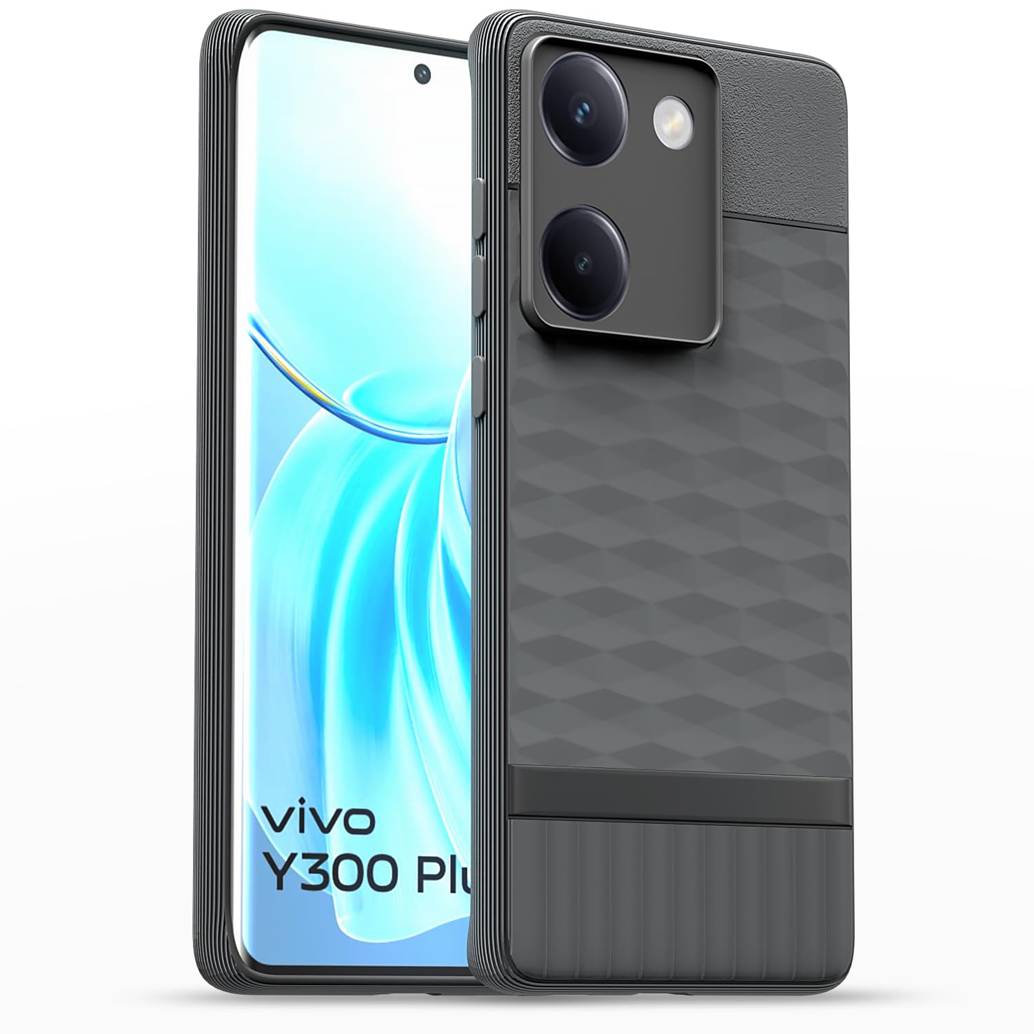 Vivo Y300 Plus 5G Gencase Back Cover - Grey