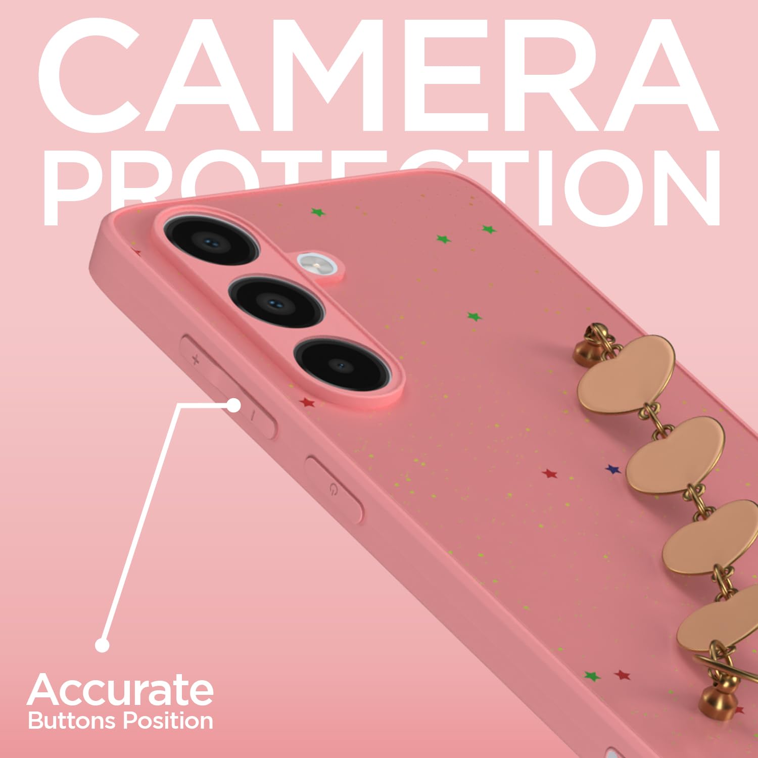 Pink Chain phone cover for Samsung A15 5G – Pikkme – photo 3