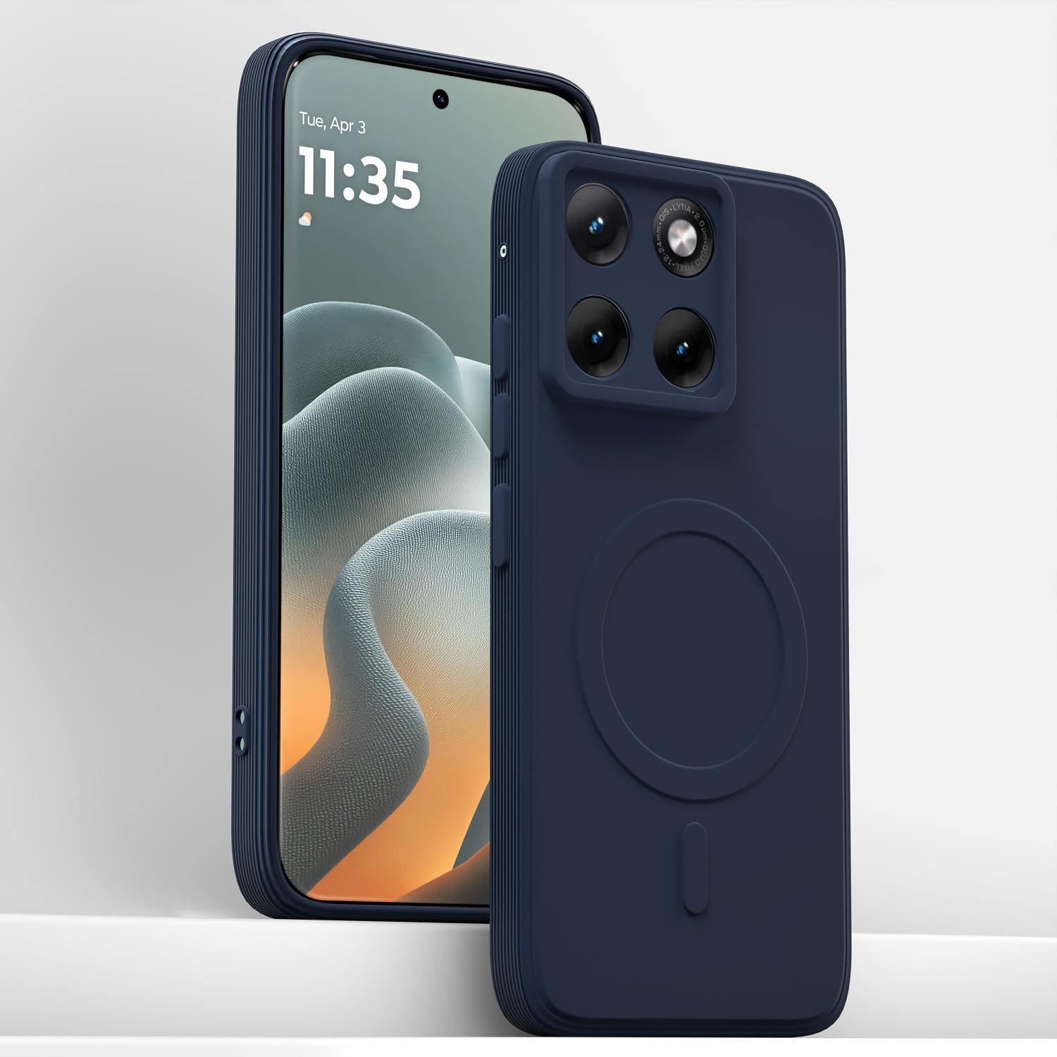 Pikkme Moto Edge 70 Fusion 5G blue phone cover – photo 2
