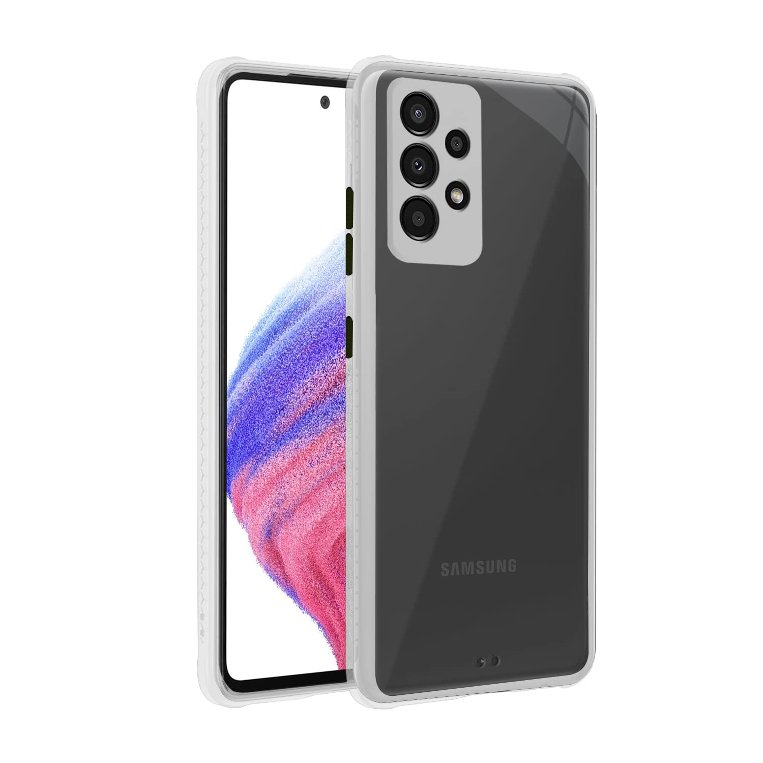 Samsung A53 5G mobile back cover in white by Pikkme – photo 2