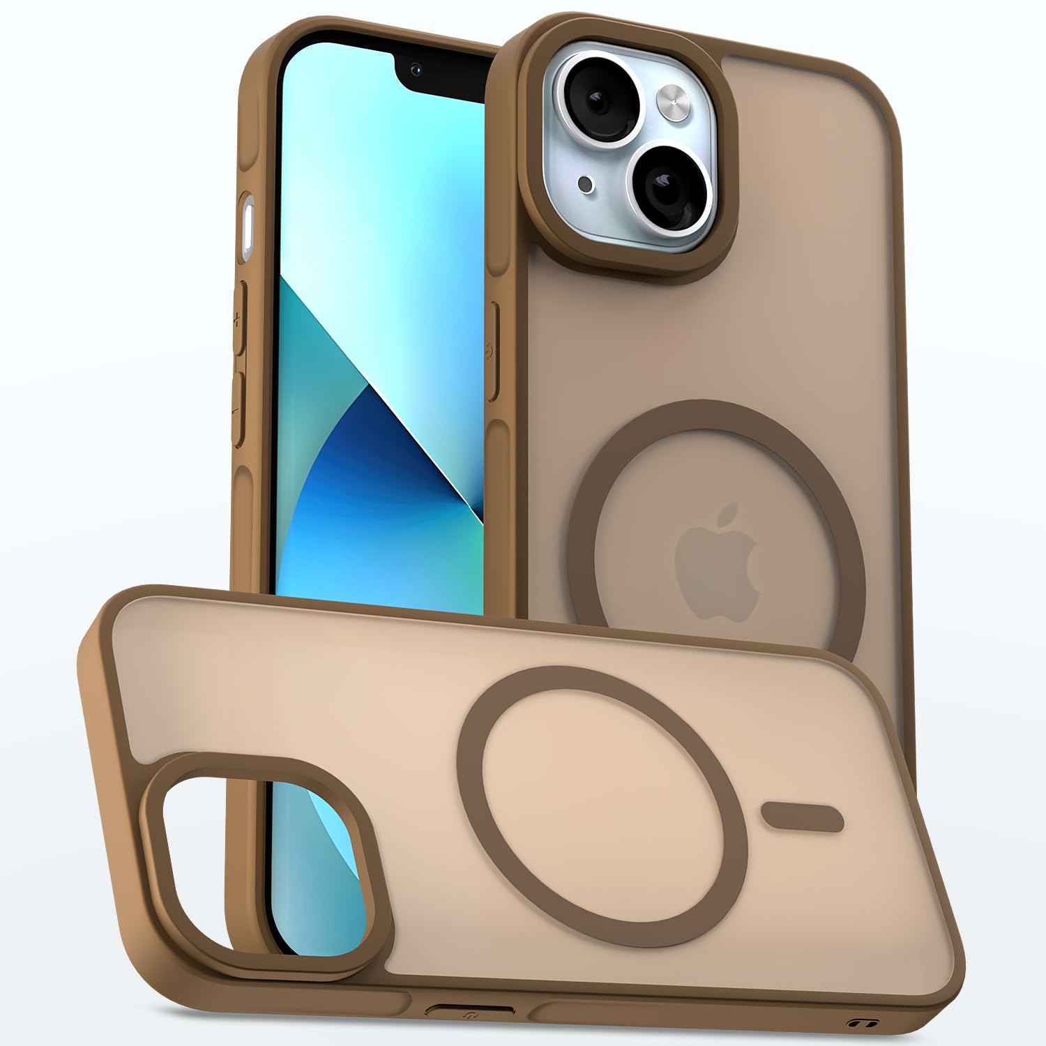 Pikkme iPhone 13 brown back cover