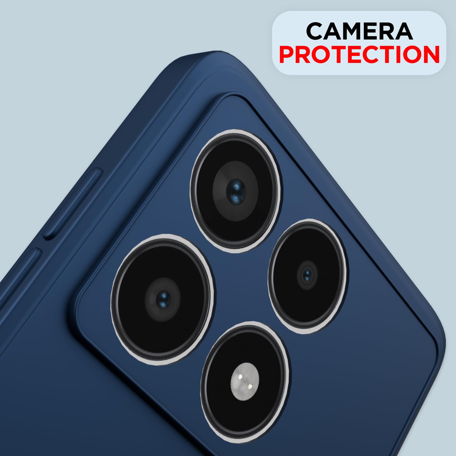 Pikkme Poco F6 Pro 5G blue back cover – photo 5