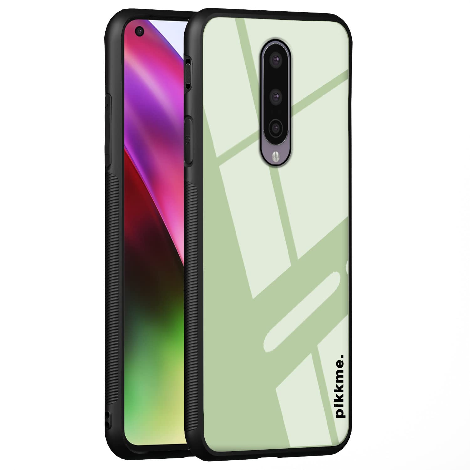 Pikkme OnePlus 8 Hybrid mobile back cover