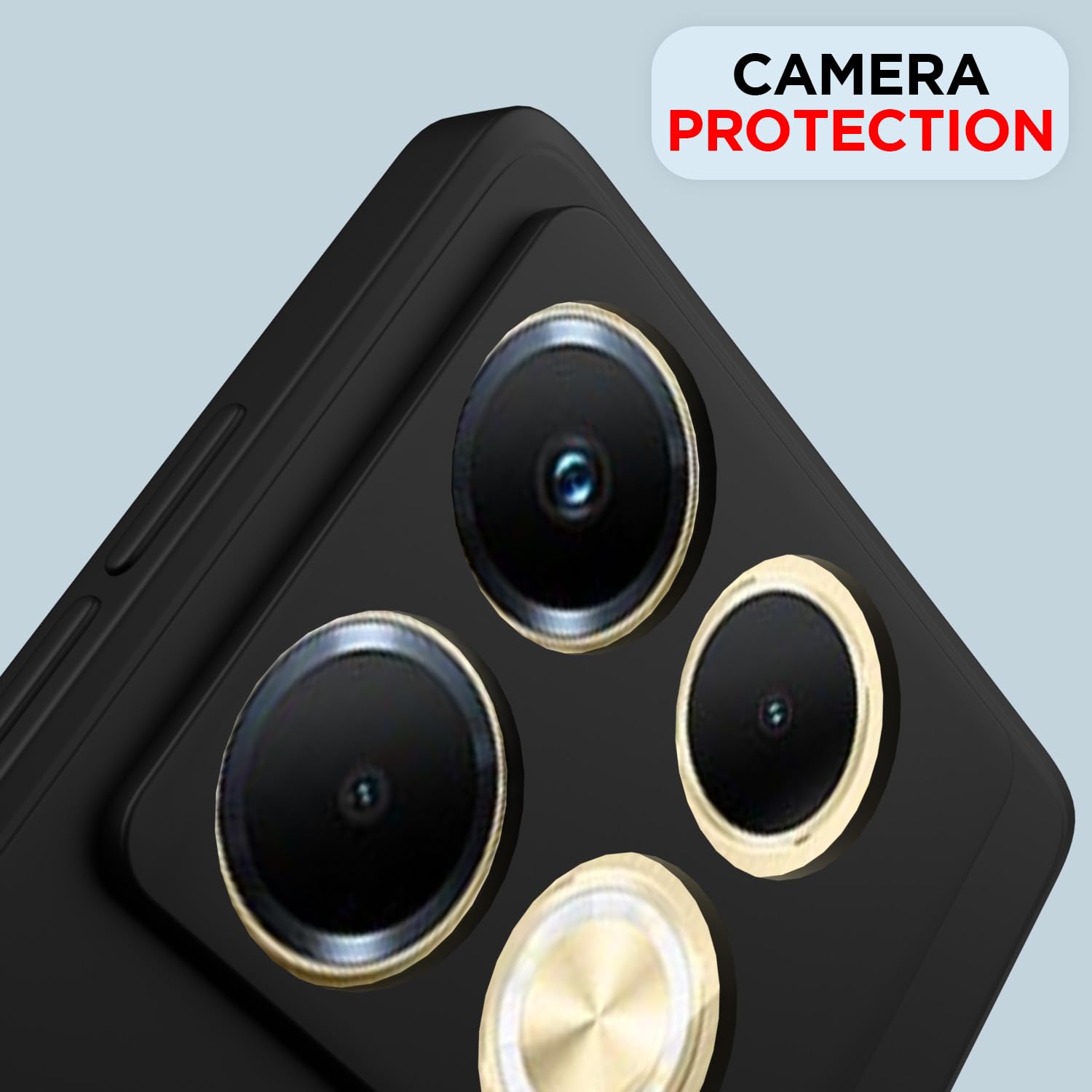 Pikkme Infinix Note 40 Liquid Silicone Back Cover | Black