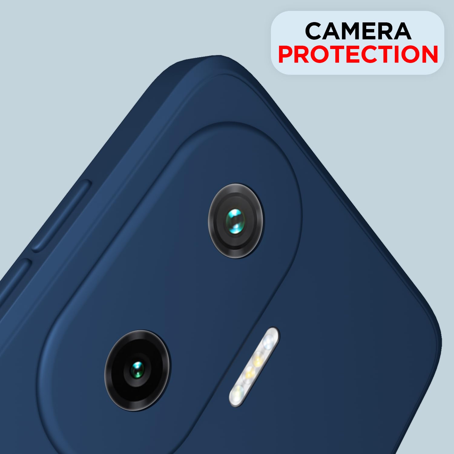 Poco F7 5G back cover in blue by Pikkme – photo 5