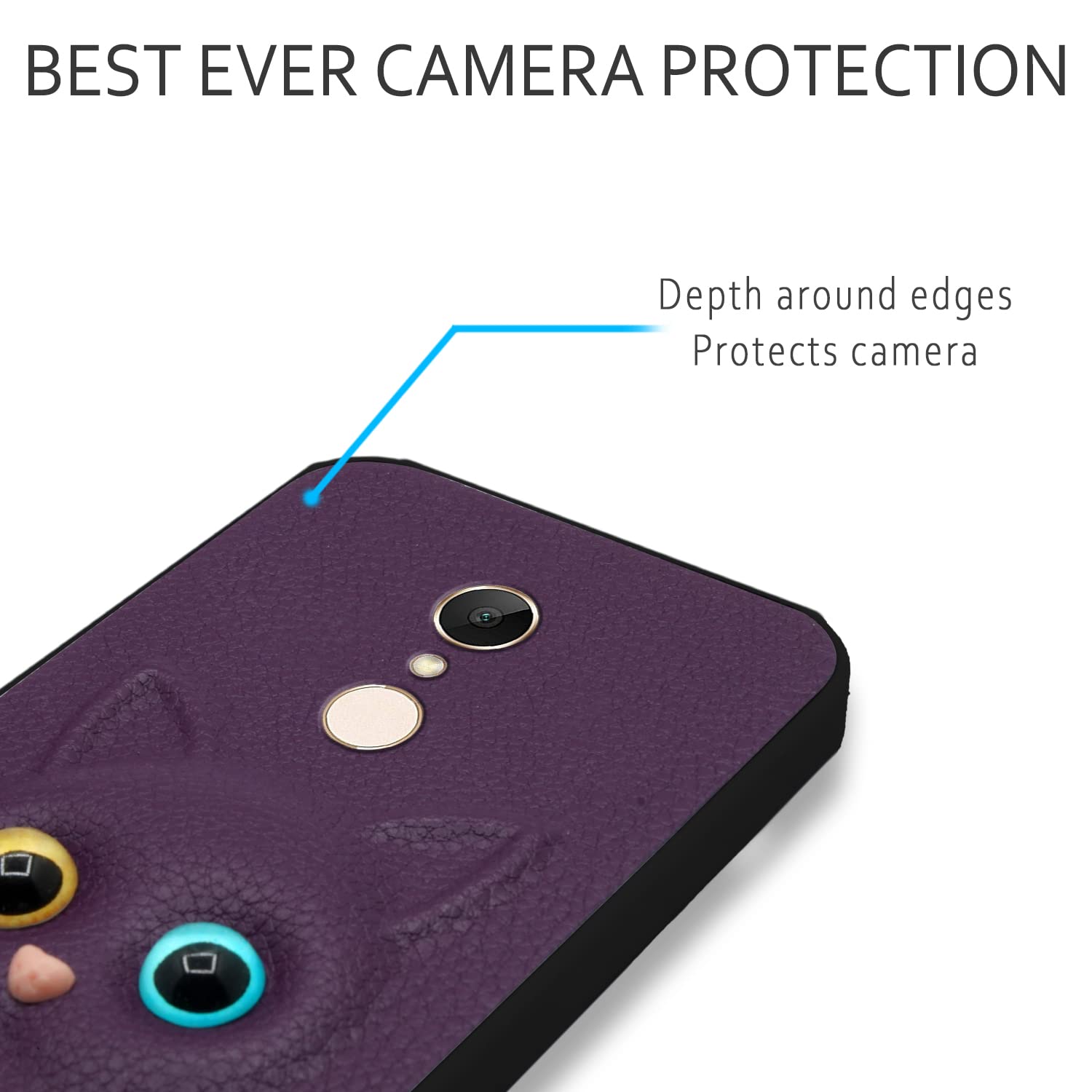 Purple mobile back cover for Redmi Note 5 – Pikkme – photo 5