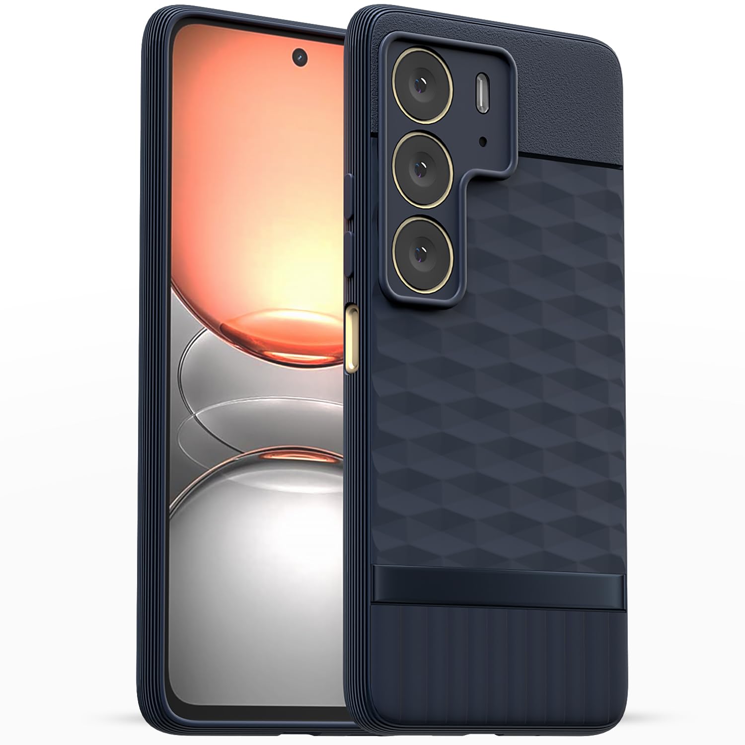 Realme C75 Gencase Back Cover - Blue