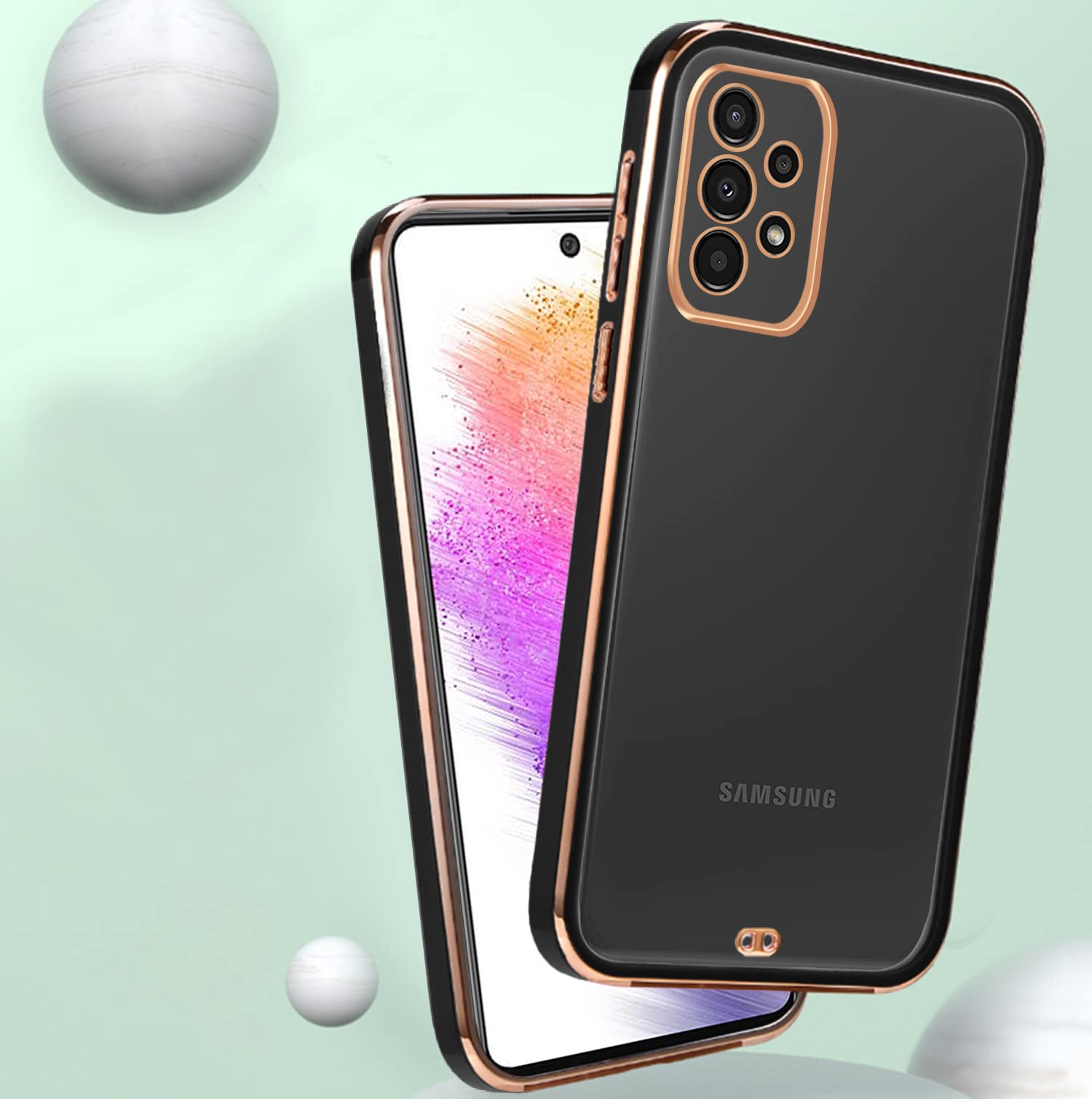 Pikkme black back cover for Samsung A73 5G – photo 4