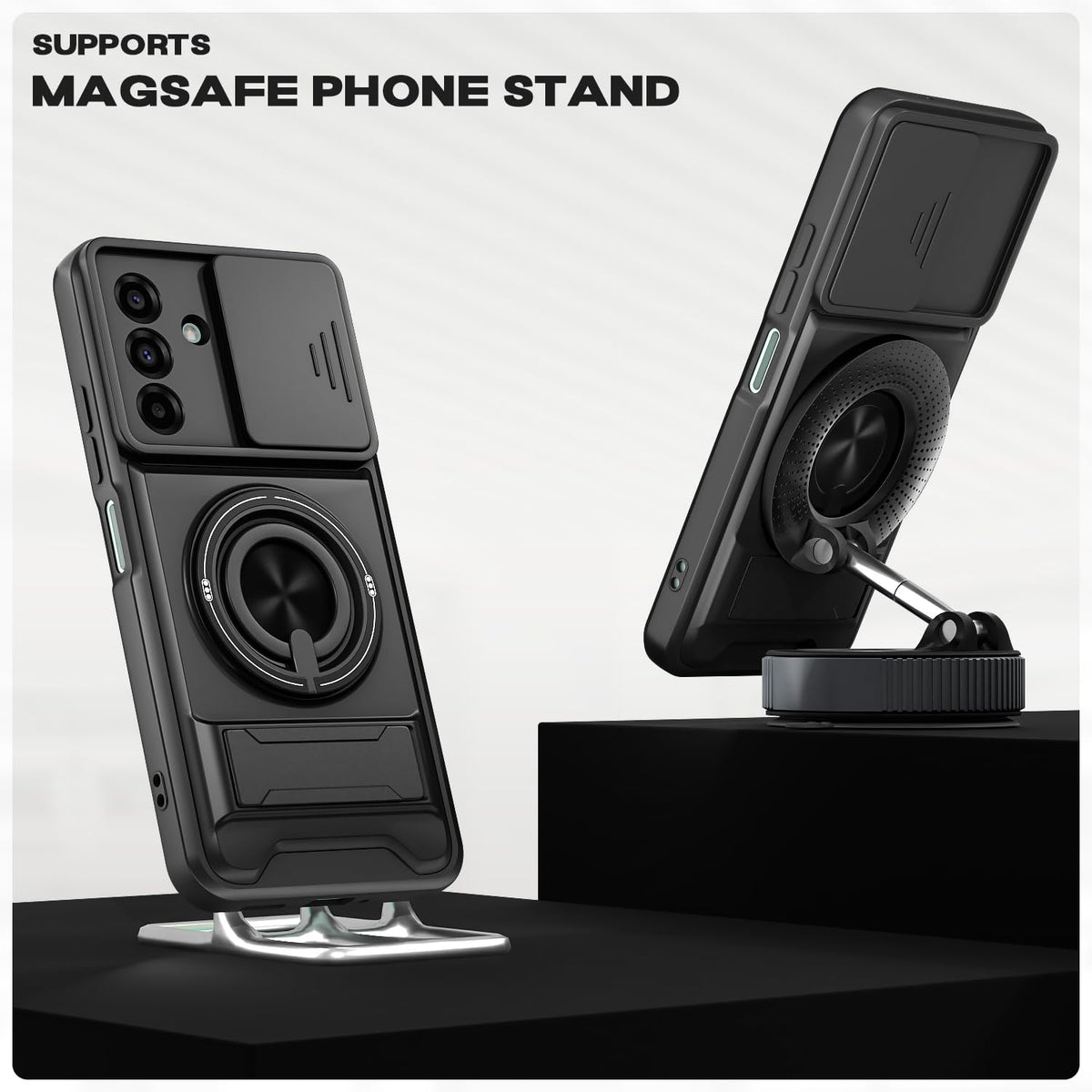 Pikkme Samsung M17/A17/F17 5G Tough Armor black phone cover – photo 5