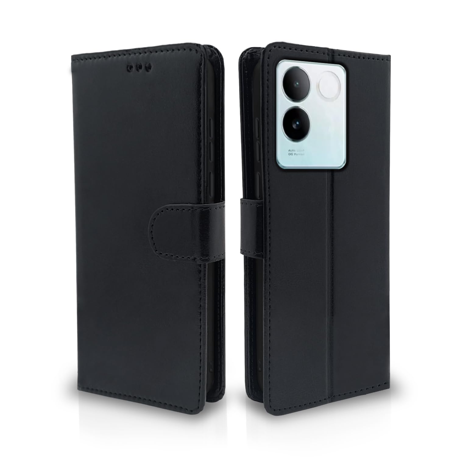 Black mobile flip cover for Vivo T2 Pro 5G – Pikkme