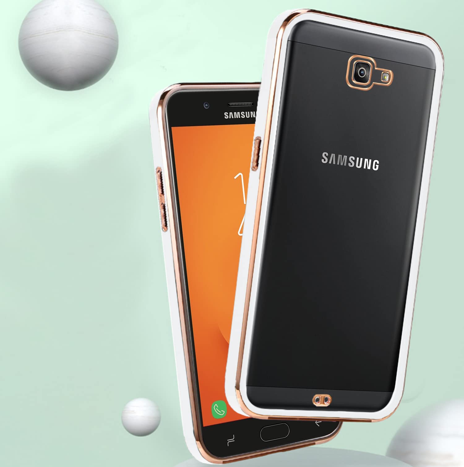 Pikkme white mobile cover for Samsung J7 Prime – photo 4