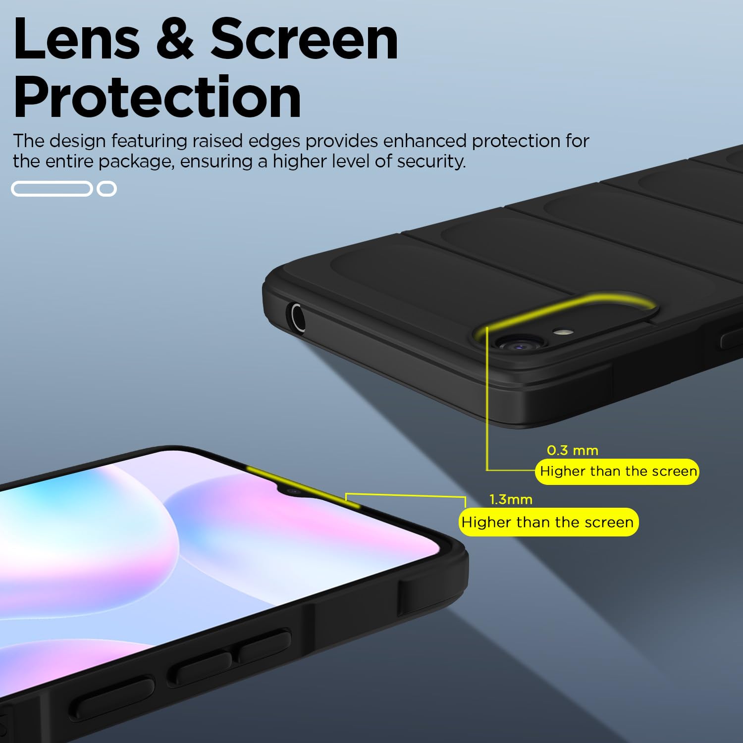 Black mobile cover for Redmi 9A/9i/9A Sport – Pikkme – photo 3