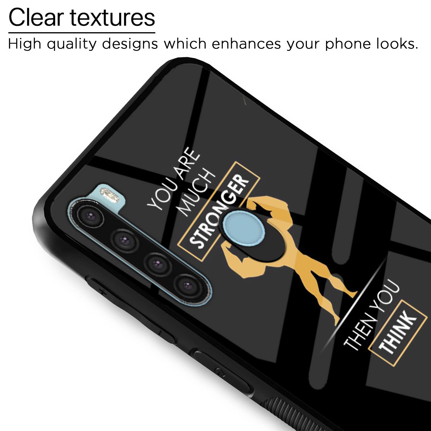 Redmi Note 8 Hybrid phone cover by Pikkme – photo 4