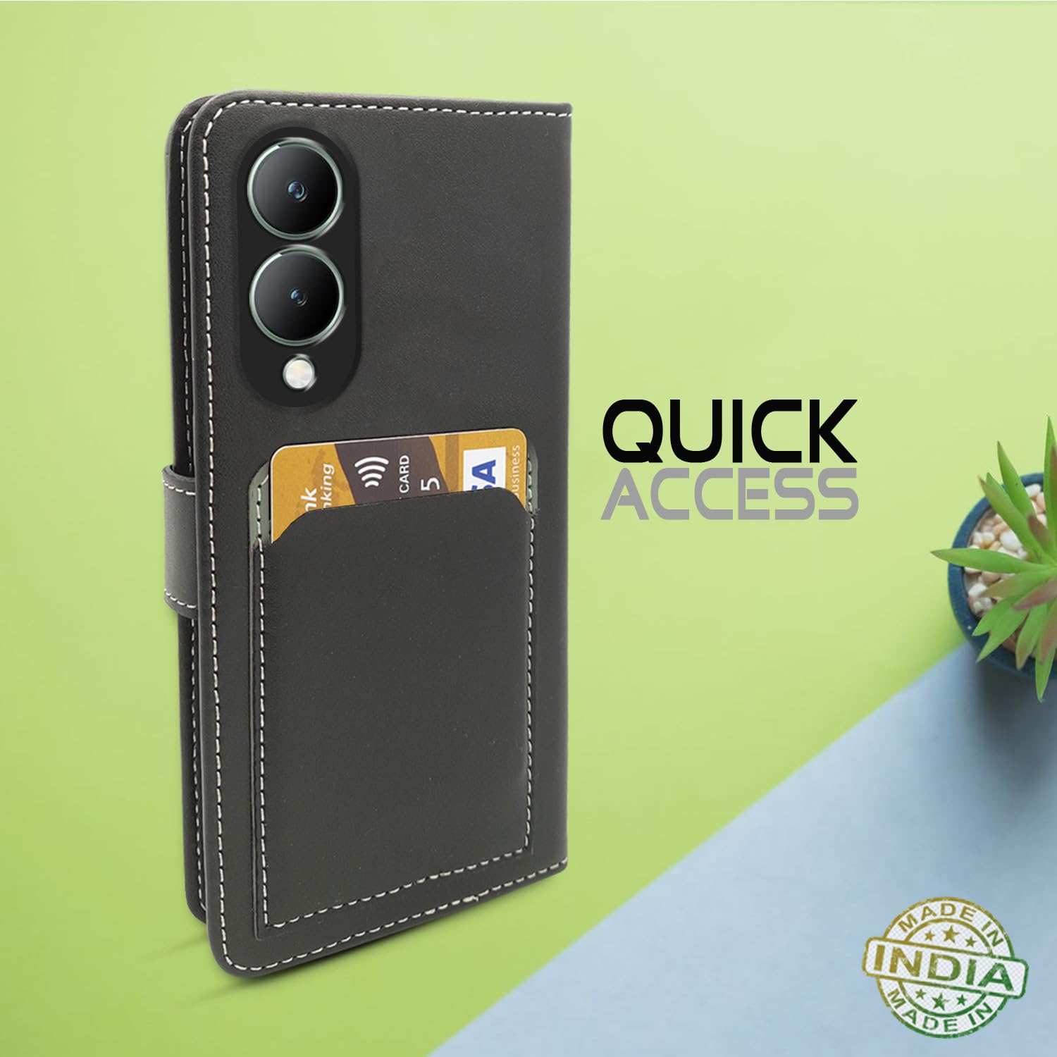 Pikkme grey flip case for Vivo Y17s – photo 5