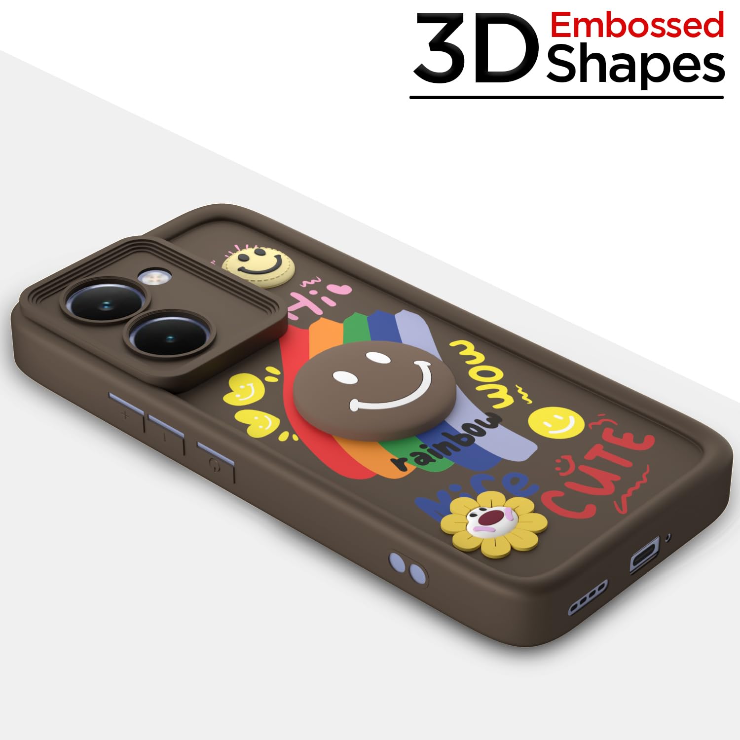 Pikkme brown phone cover for Realme P3 Ultra 5G – photo 3