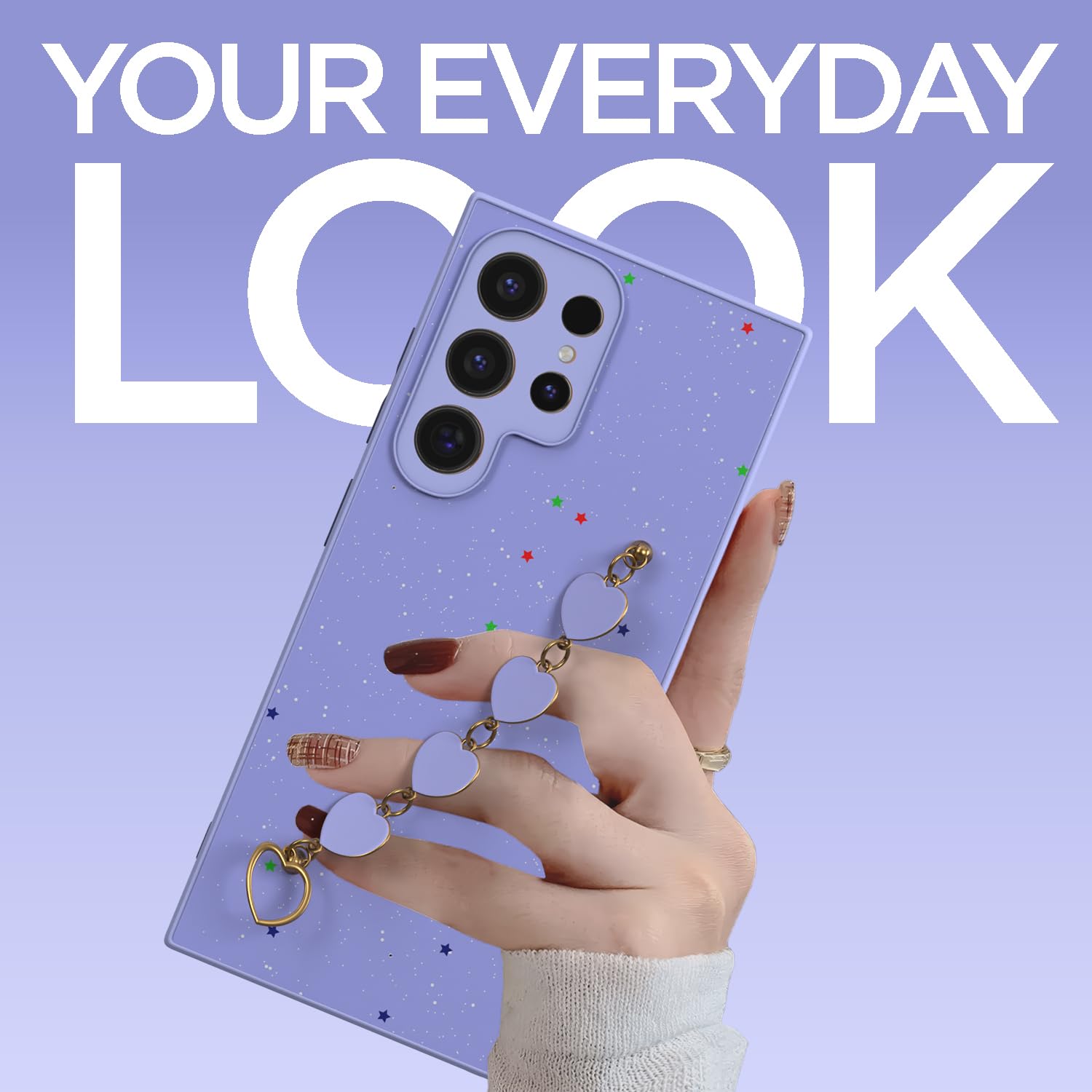 Samsung S24 Ultra 5G mobile back cover in purple by Pikkme – photo 2