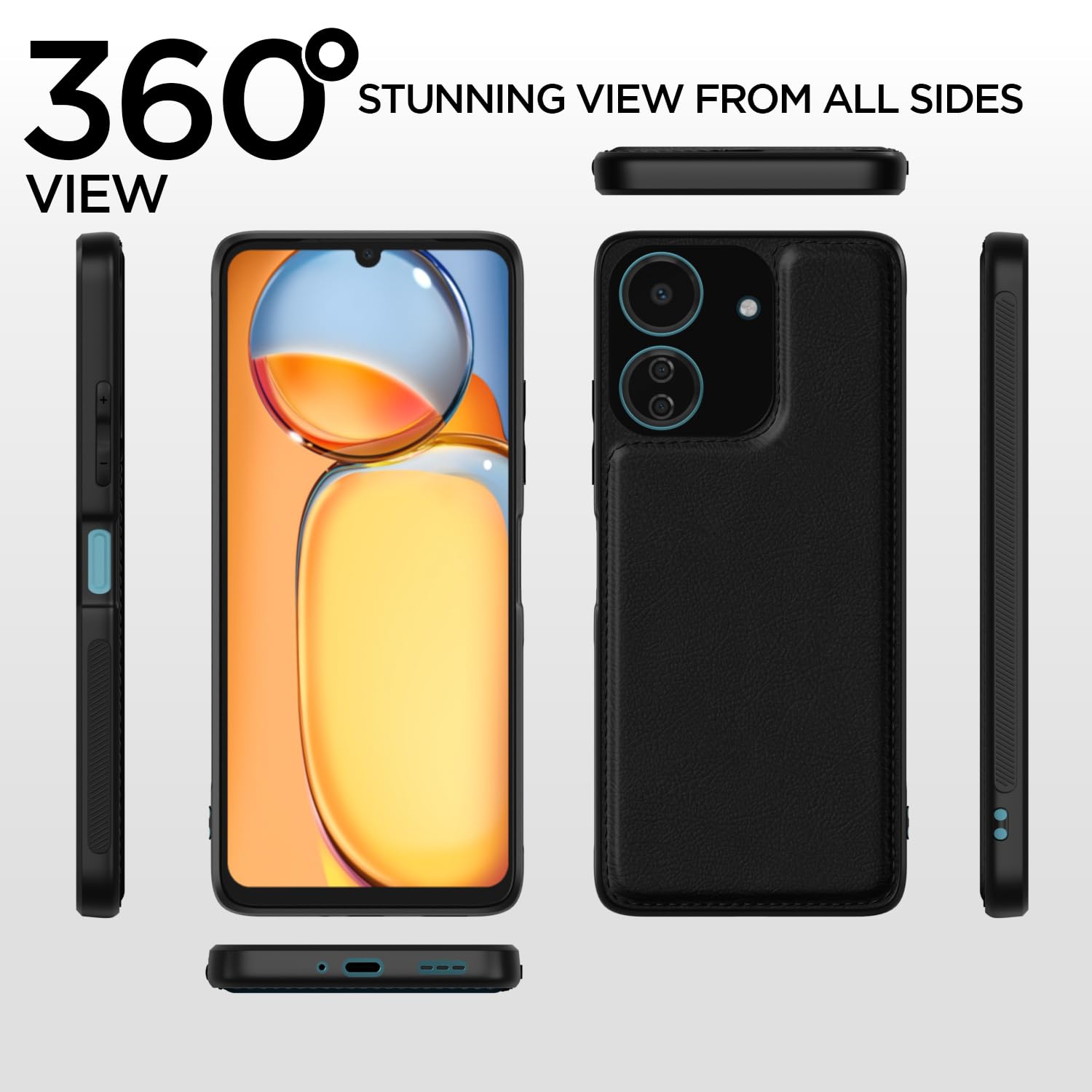 Pikkme Leather Back Cover