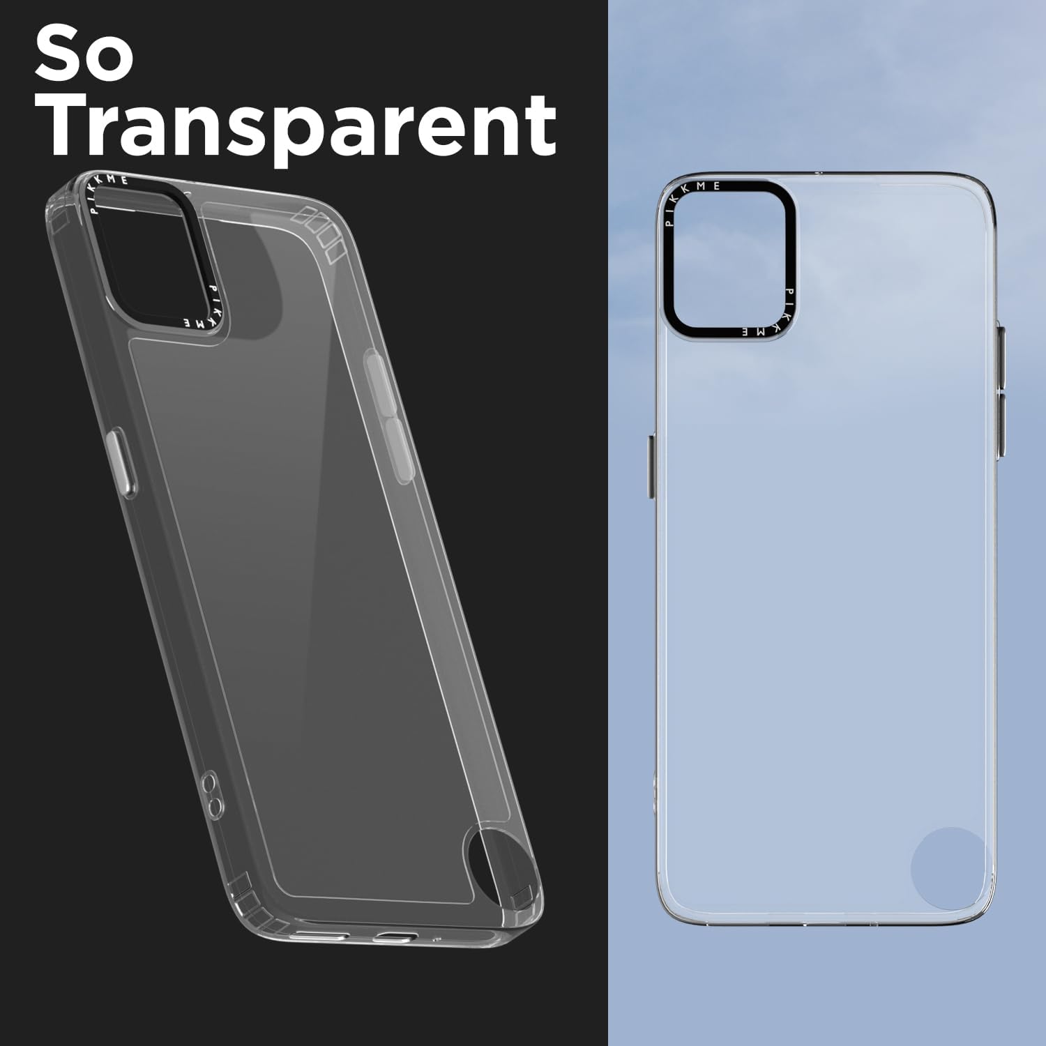 CMF Phone 1 mobile back cover in transparent by Pikkme – photo 2