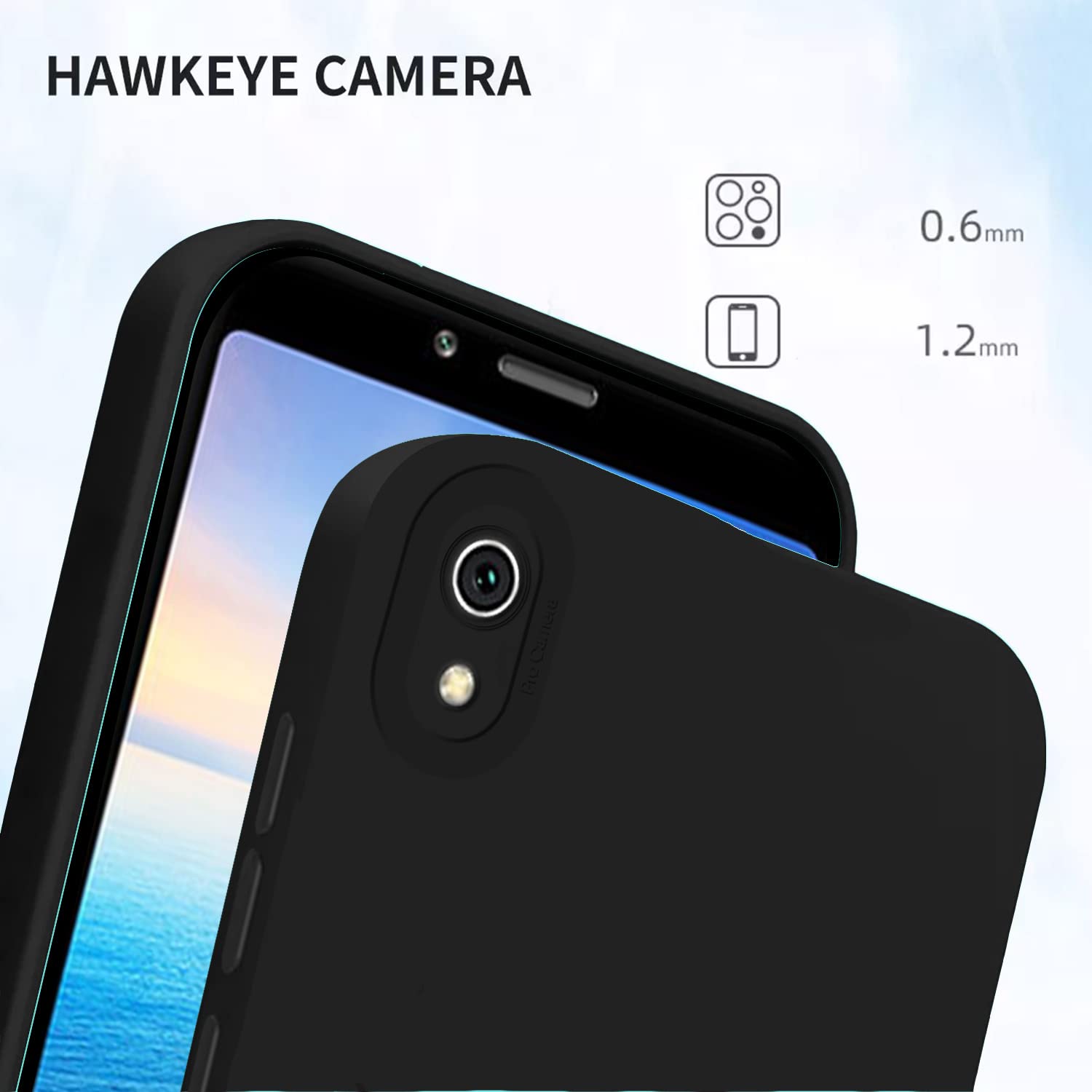 Redmi 7A Matte mobile cover in black by Pikkme – photo 6