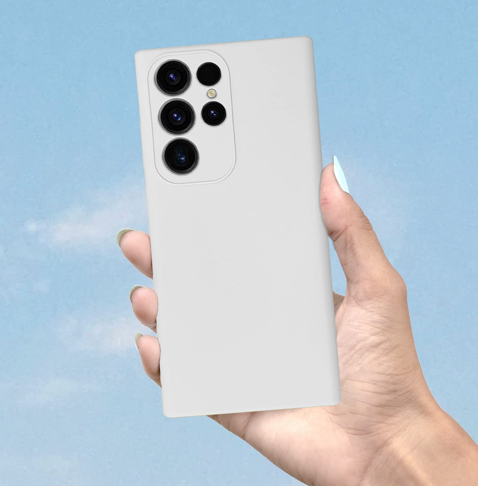 Pikkme white mobile cover for Samsung S23 Ultra 5G – photo 7