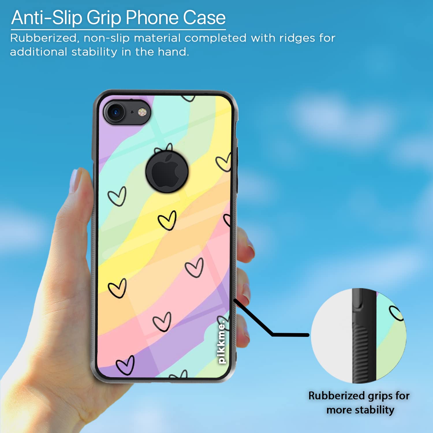 iPhone 7/8 Hybrid mobile cover by Pikkme – photo 5