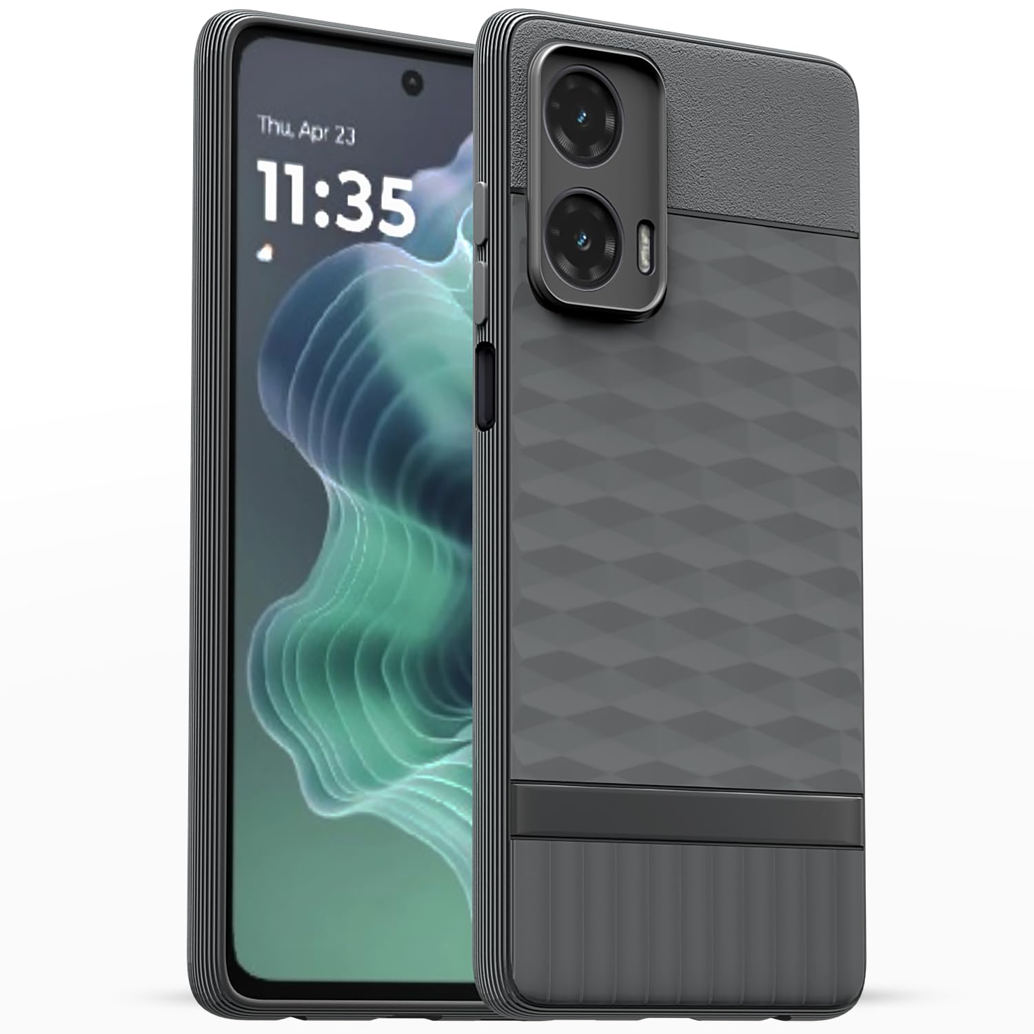 Moto G35 5G Gencase Back Cover - Grey