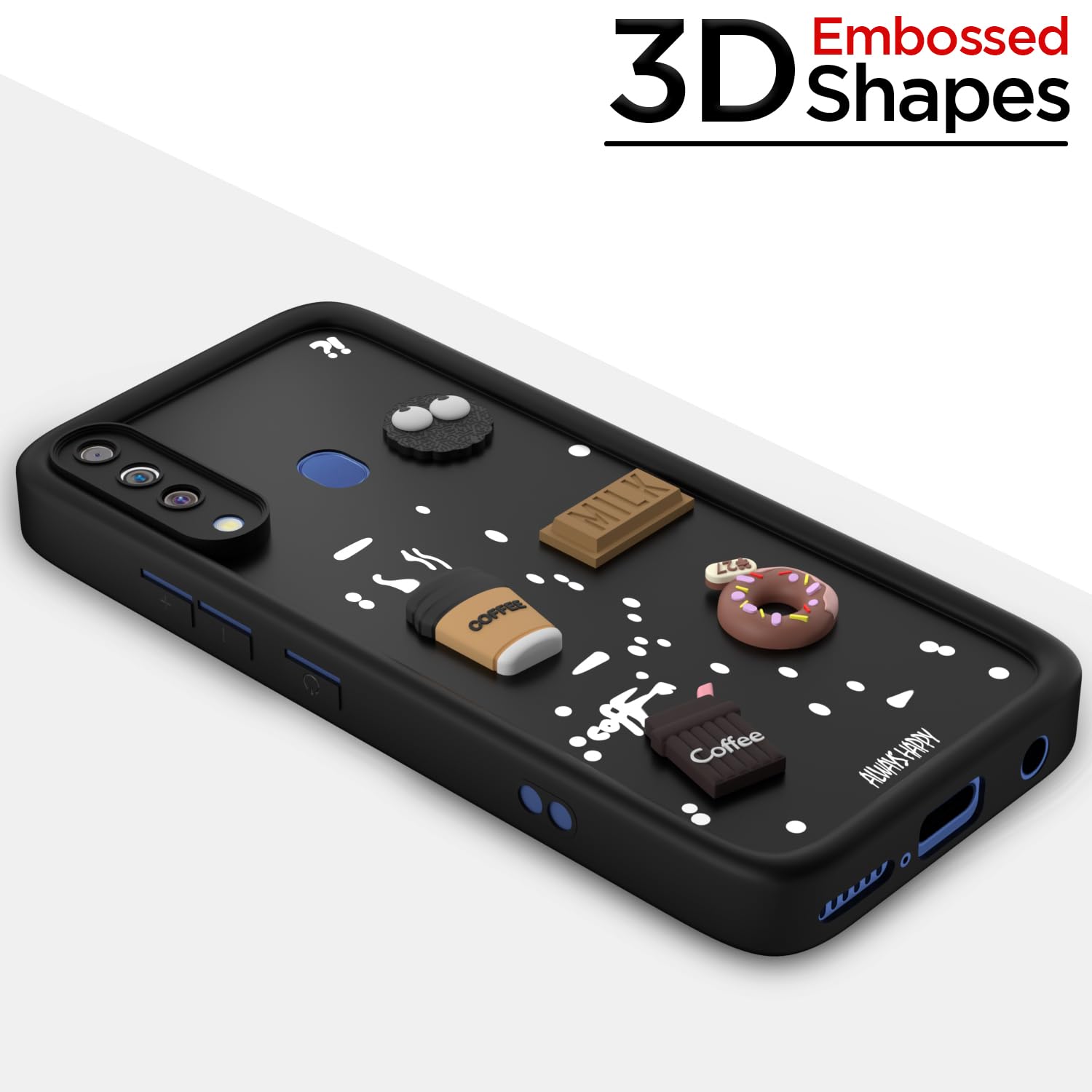 Pikkme black back cover for Samsung M30/3D – photo 3