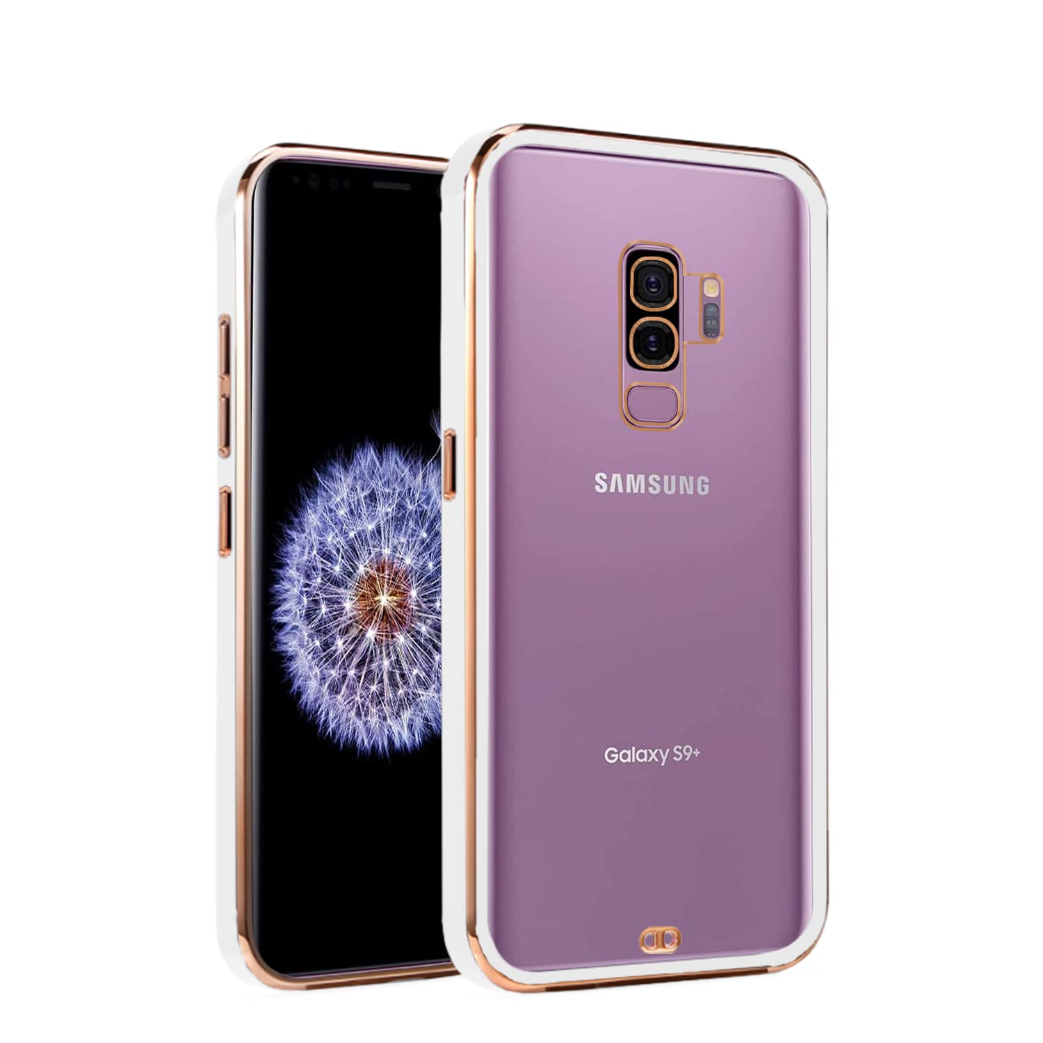 White Chrome mobile back cover for Samsung S9 Plus – Pikkme