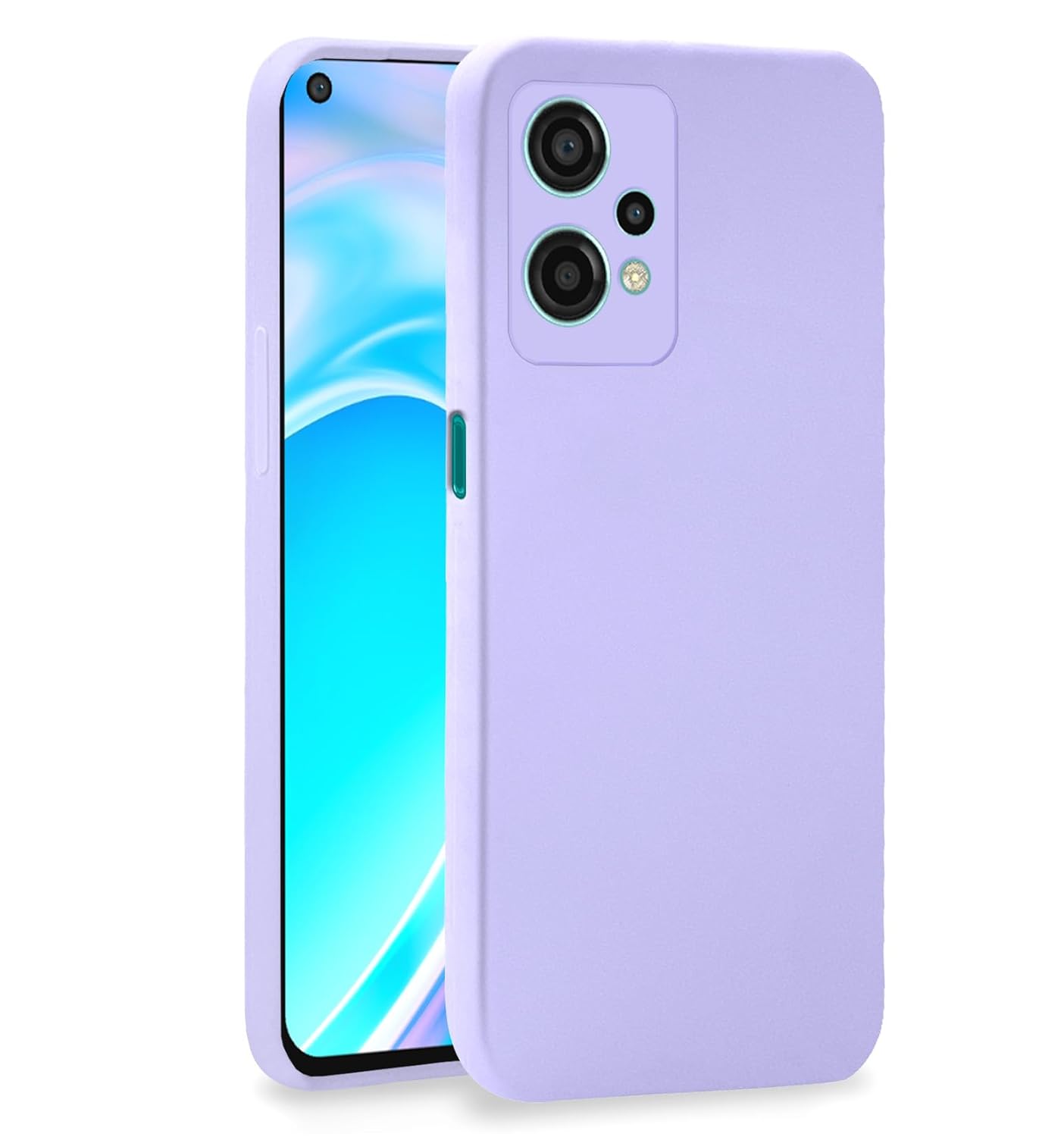 OnePlus Nord Ce 2 Lite 5G Liquid Silicone Back Cover-Purple