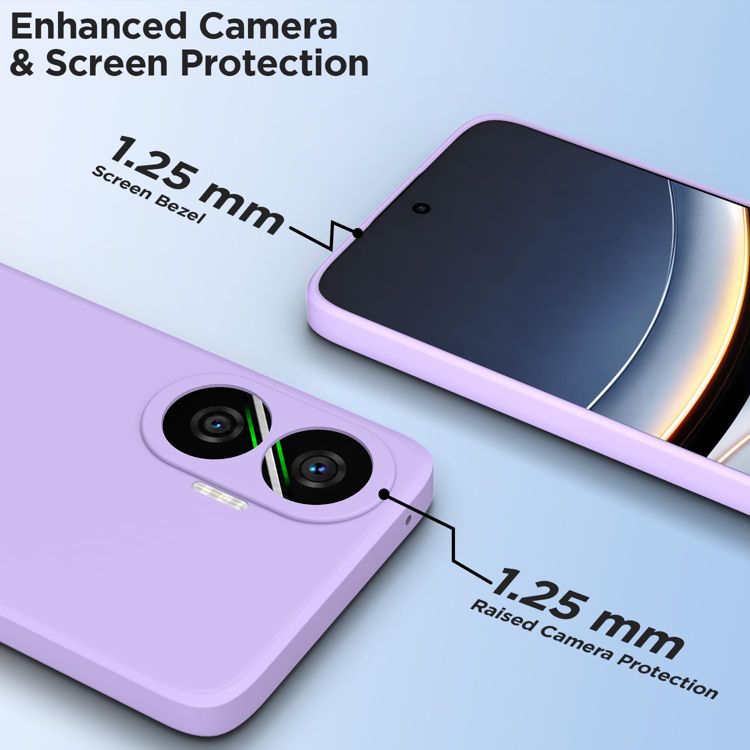 Pikkme Poco F7 5G purple back cover – photo 2
