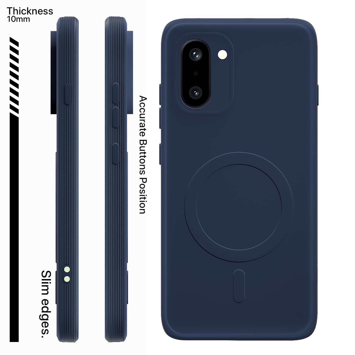OnePlus 15R 5G phone cover in blue by Pikkme – photo 3