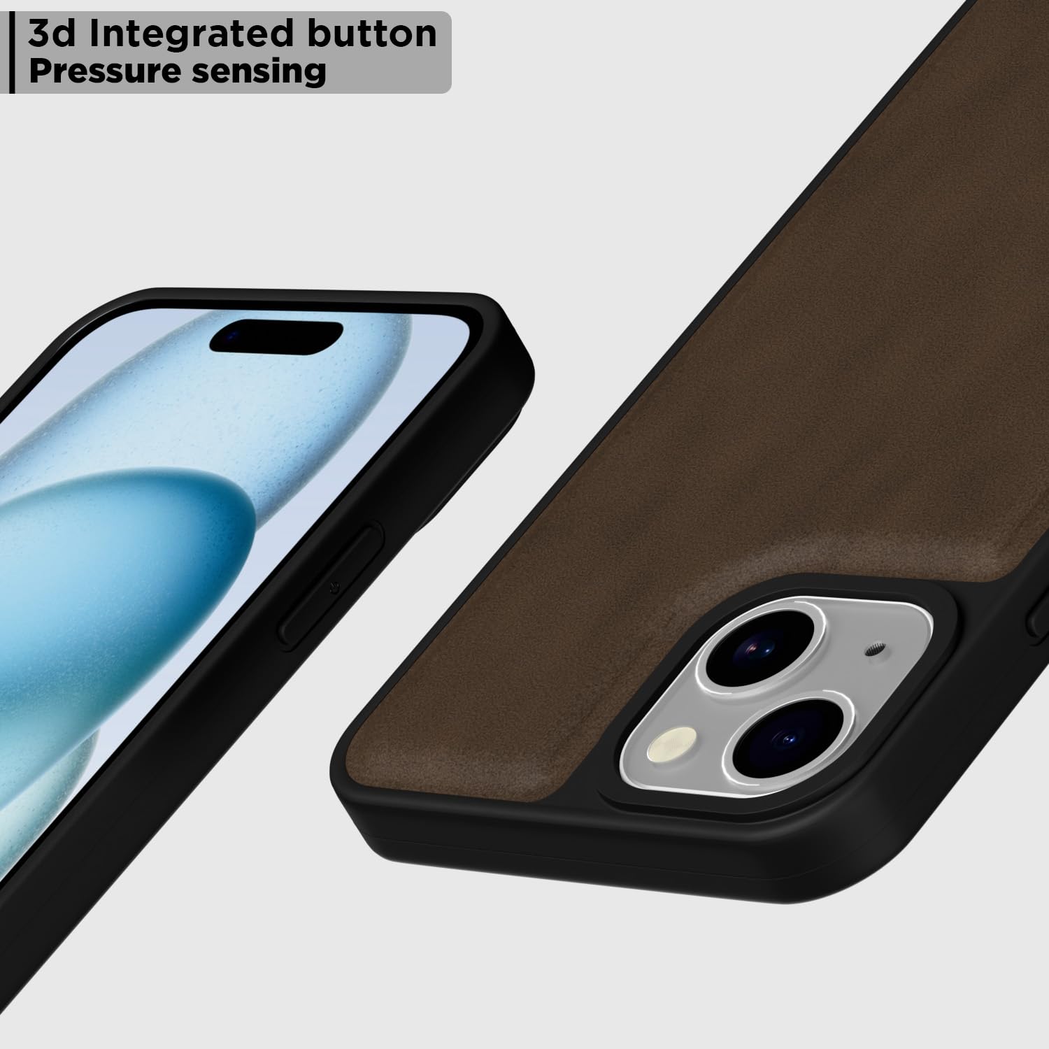 Brown mobile back cover for iPhone 15 – Pikkme – photo 6