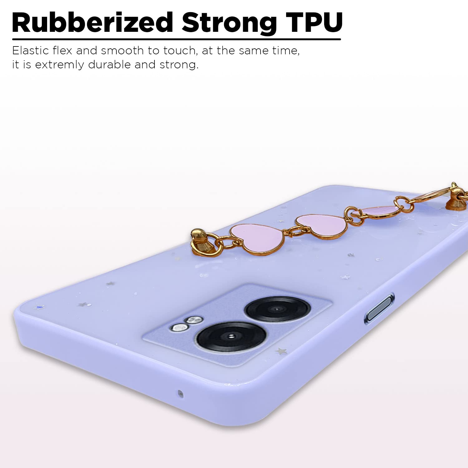 Pikkme purple Chain phone cover for Realme Narzo 50/Oppo K10 5G – photo 5