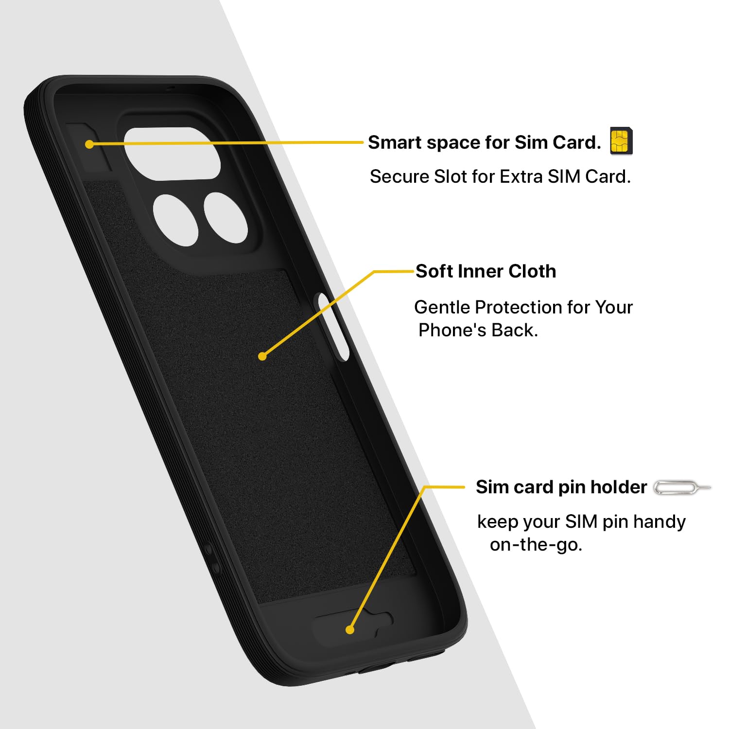 Realme 16T 5G phone cover in black by Pikkme – photo 6