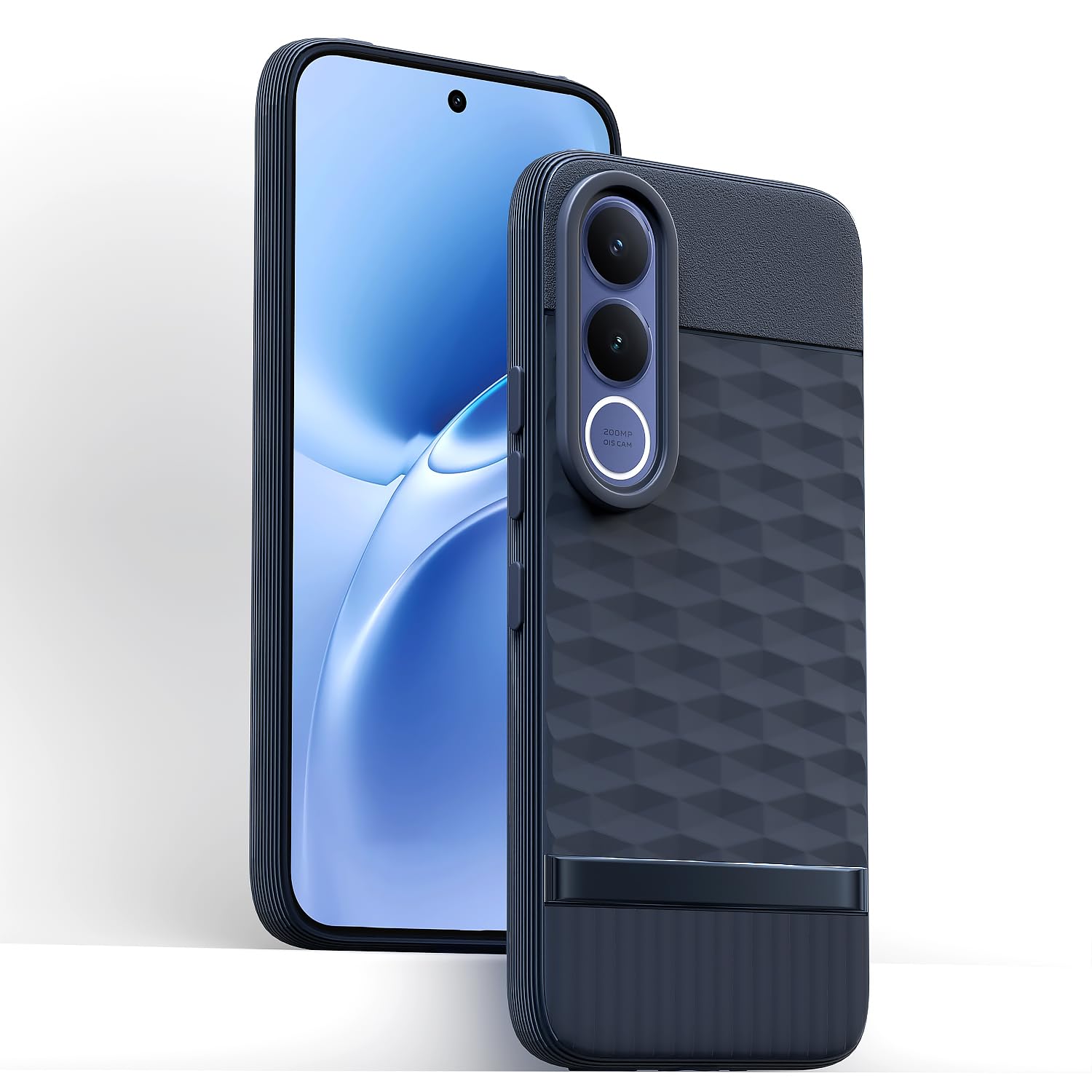 Pikkme Vivo V70 FE 5G Silicone blue mobile cover – photo 2