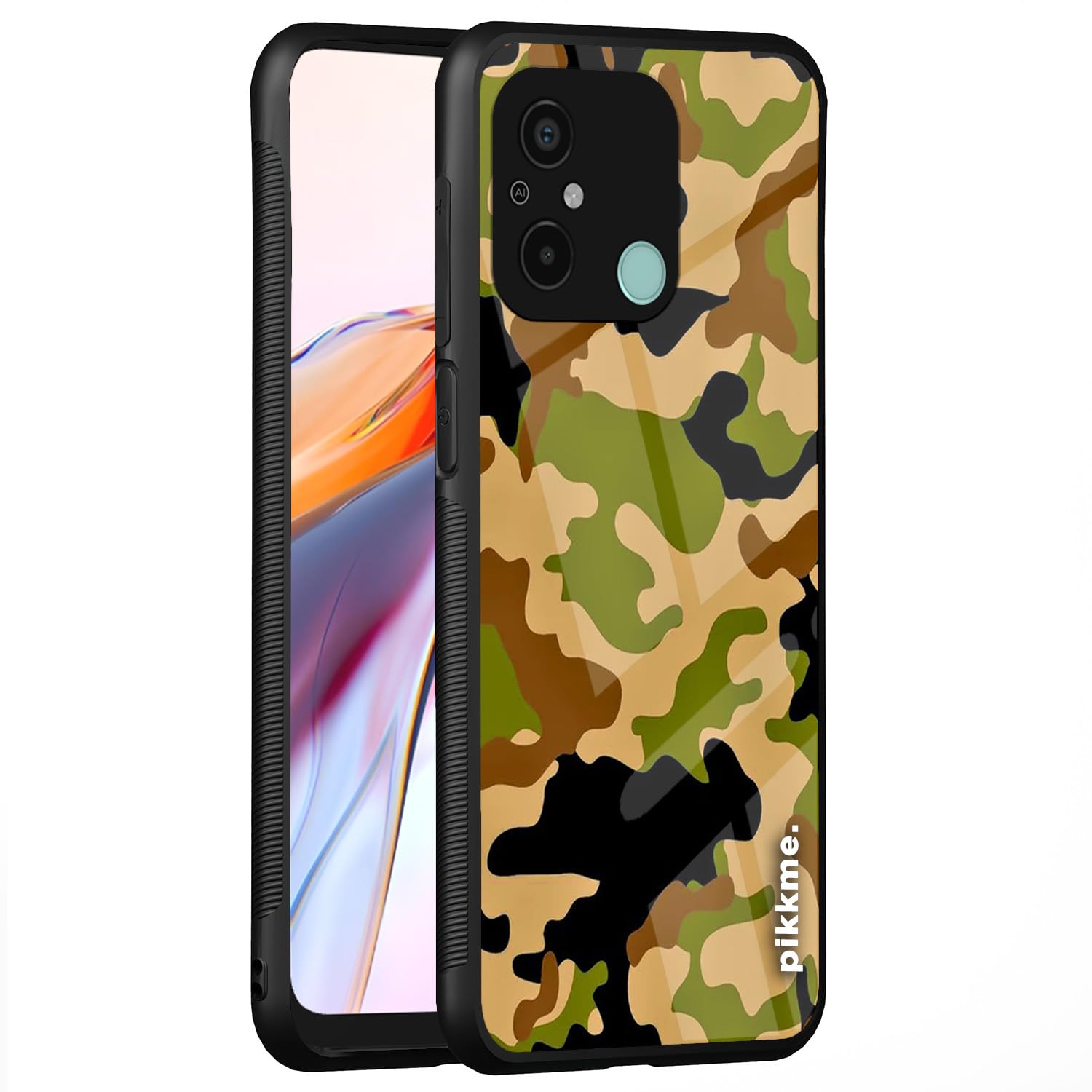 Pikkme Hybrid mobile cover for Redmi 12C/Poco C55