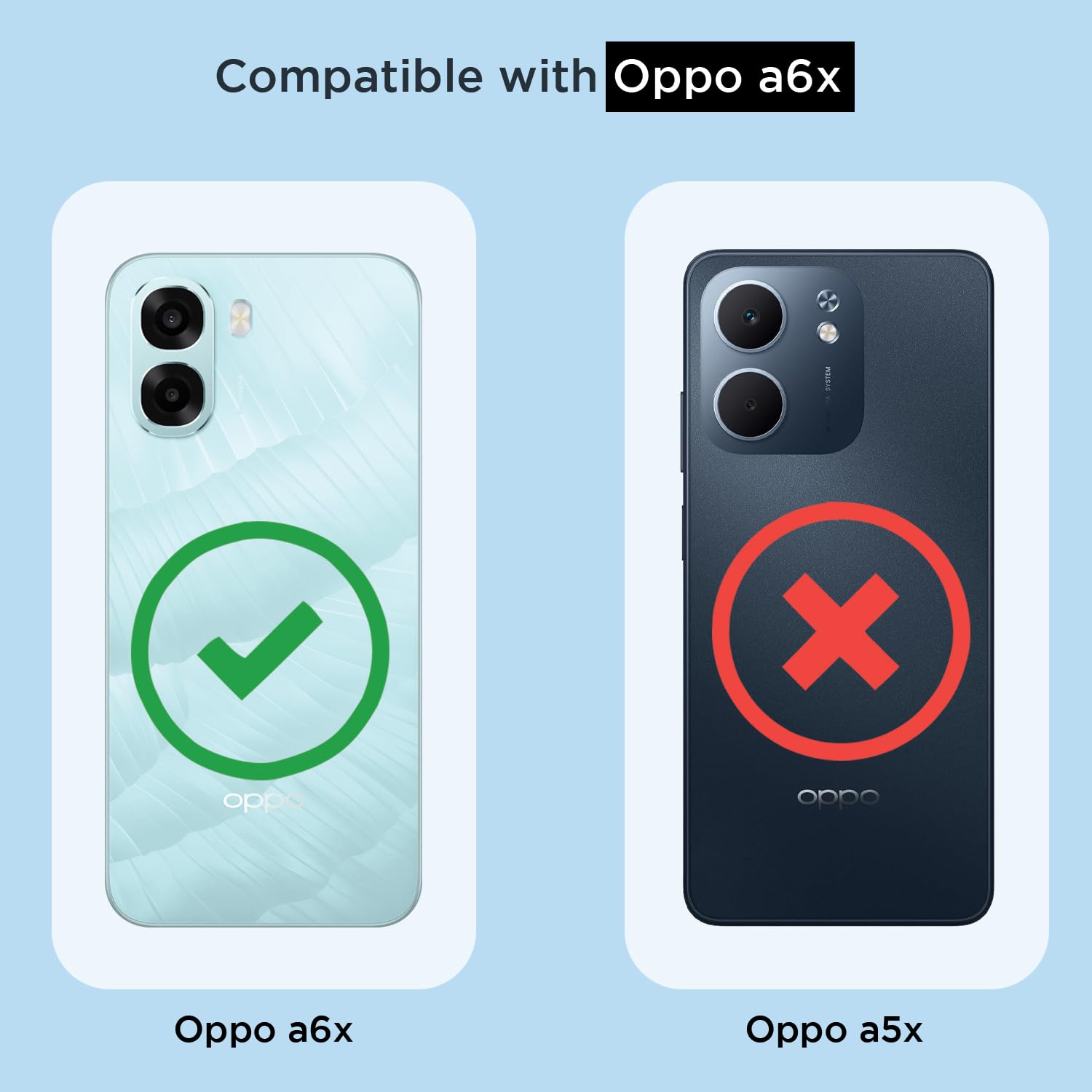 Pikkme transparent Clear phone cover for Oppo A6X 5G – photo 4