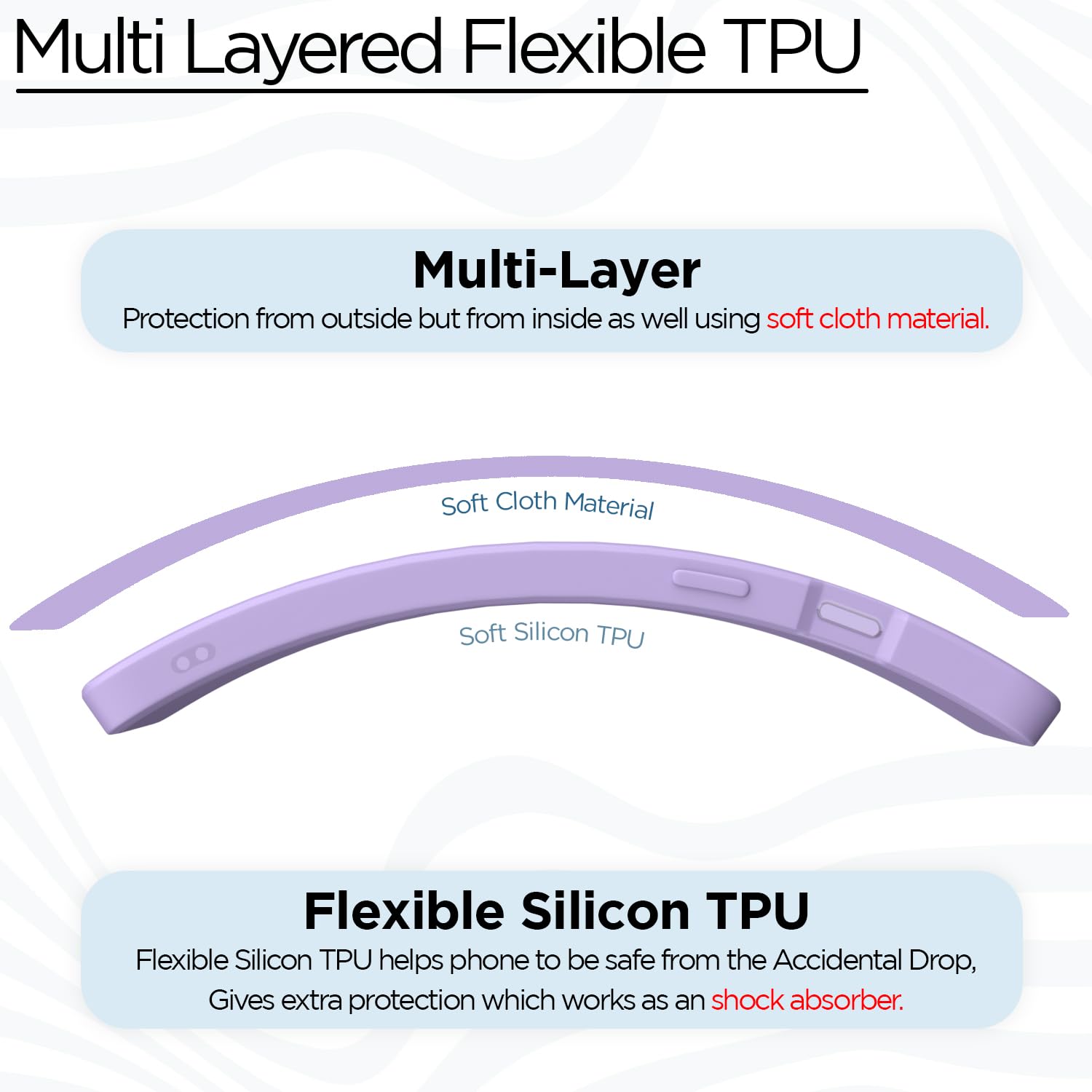 Pikkme OnePlus 7T Liquid Silicone Back Cover | Purple