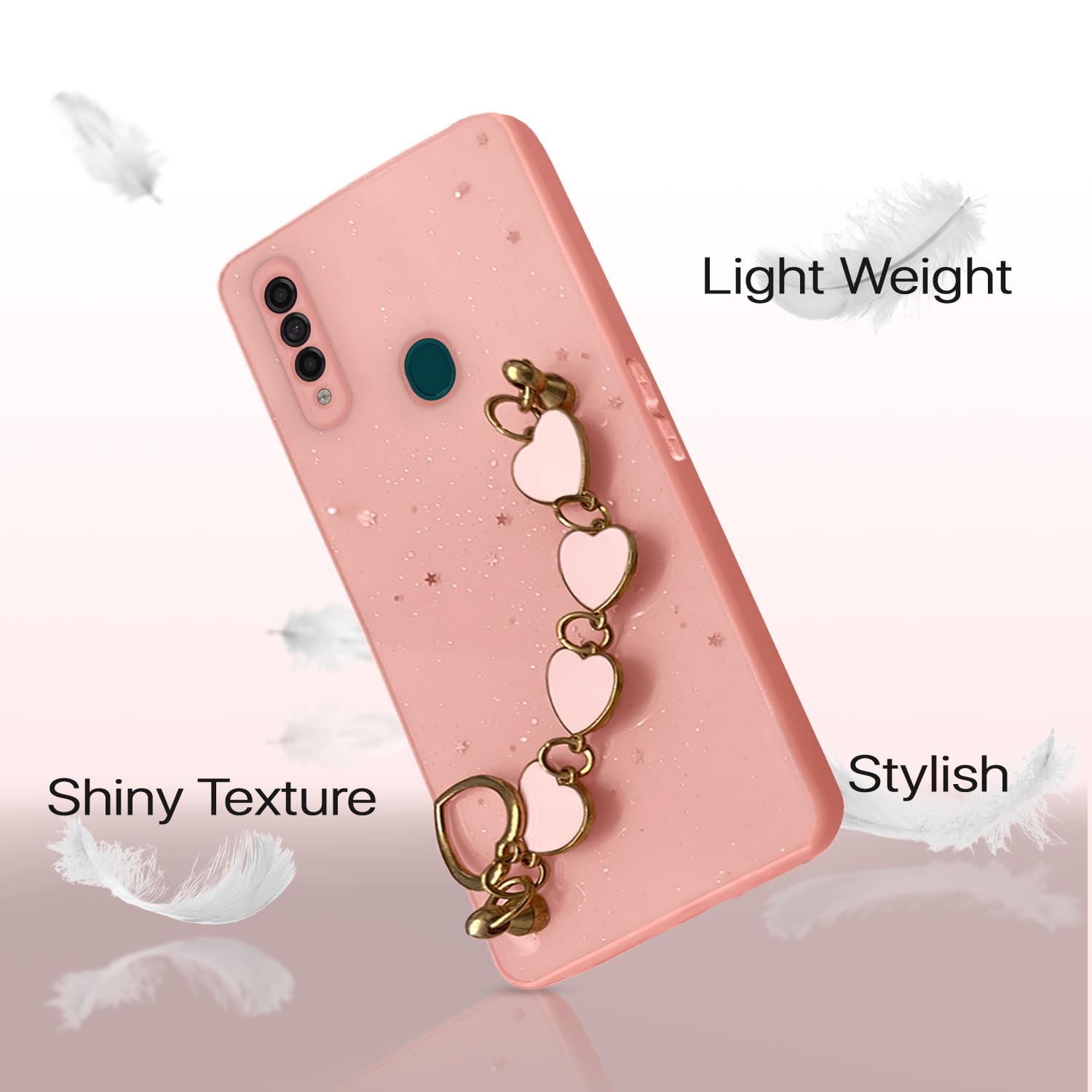 Oppo A31 mobile back cover in pink by Pikkme – photo 6