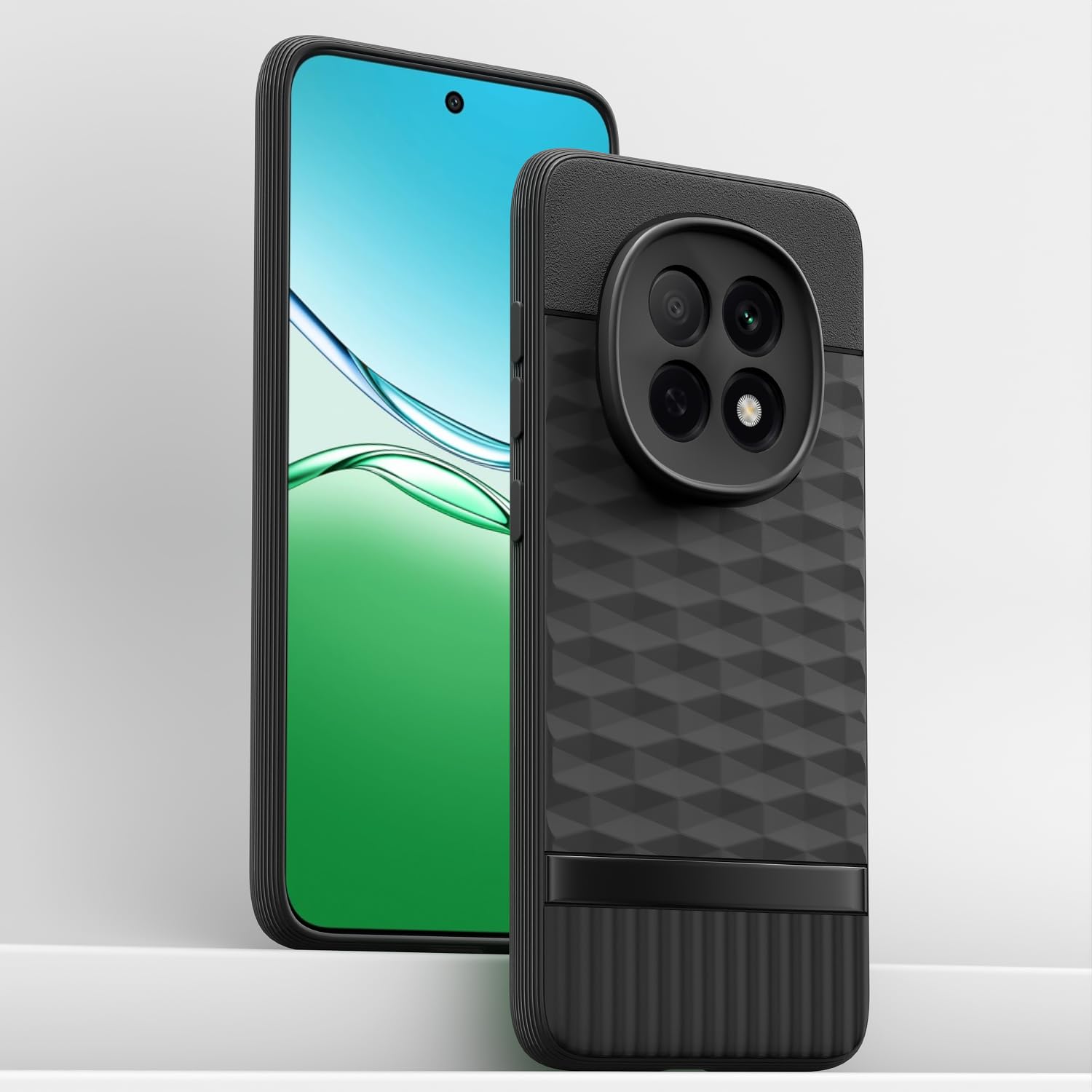 Pikkme Oppo F29 5G Shockproof Soft Flexible Gencase Back cover (Black)