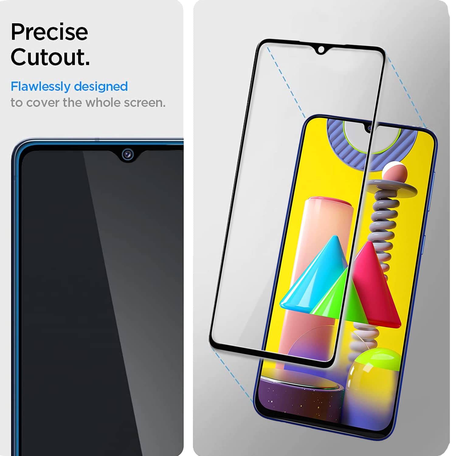 Pikkme Samsung Galaxy M31 / F41 / M31 Prime Tempered Glass