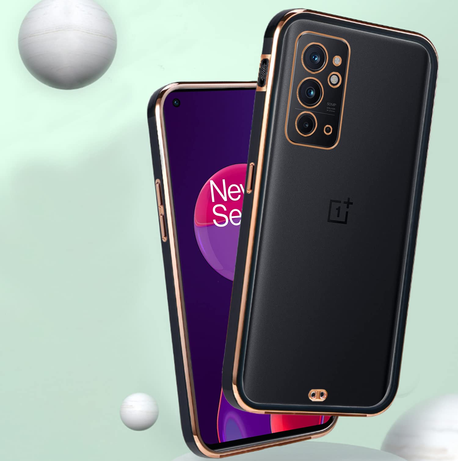 Pikkme OnePlus 9RT black mobile back cover – photo 4