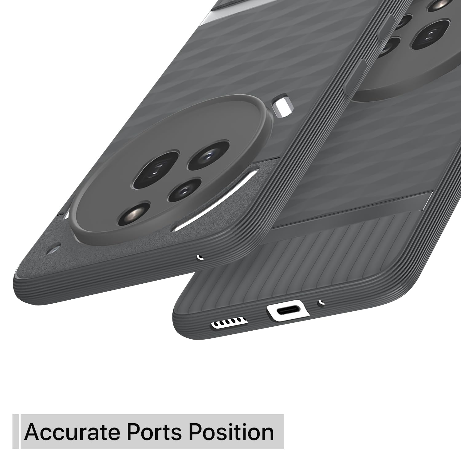 Pikkme grey mobile cover for Nothing Phone 3a Pro 5G – photo 4