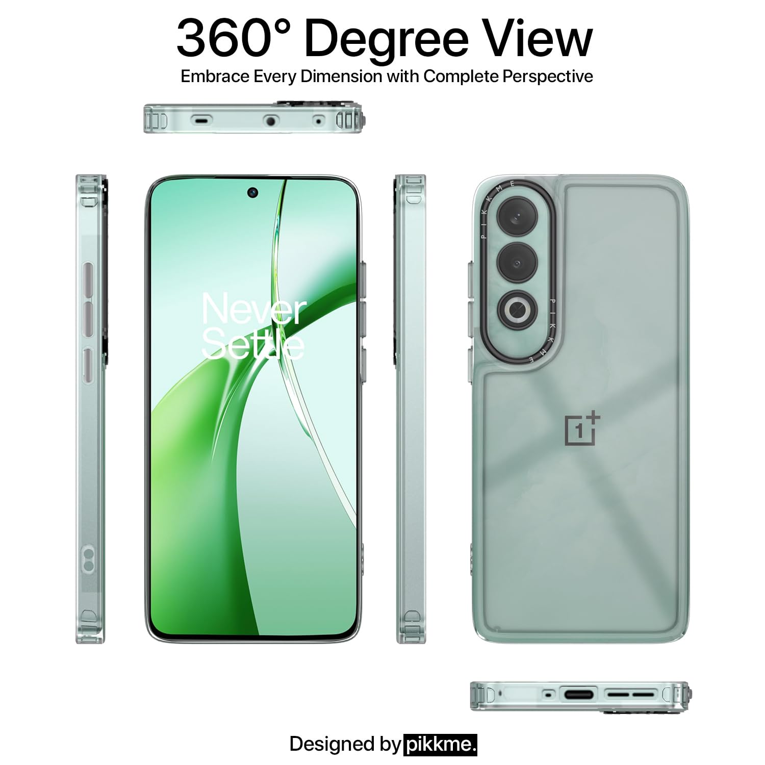 Transparent phone cover for OnePlus Nord CE 4 5G – Pikkme – photo 2