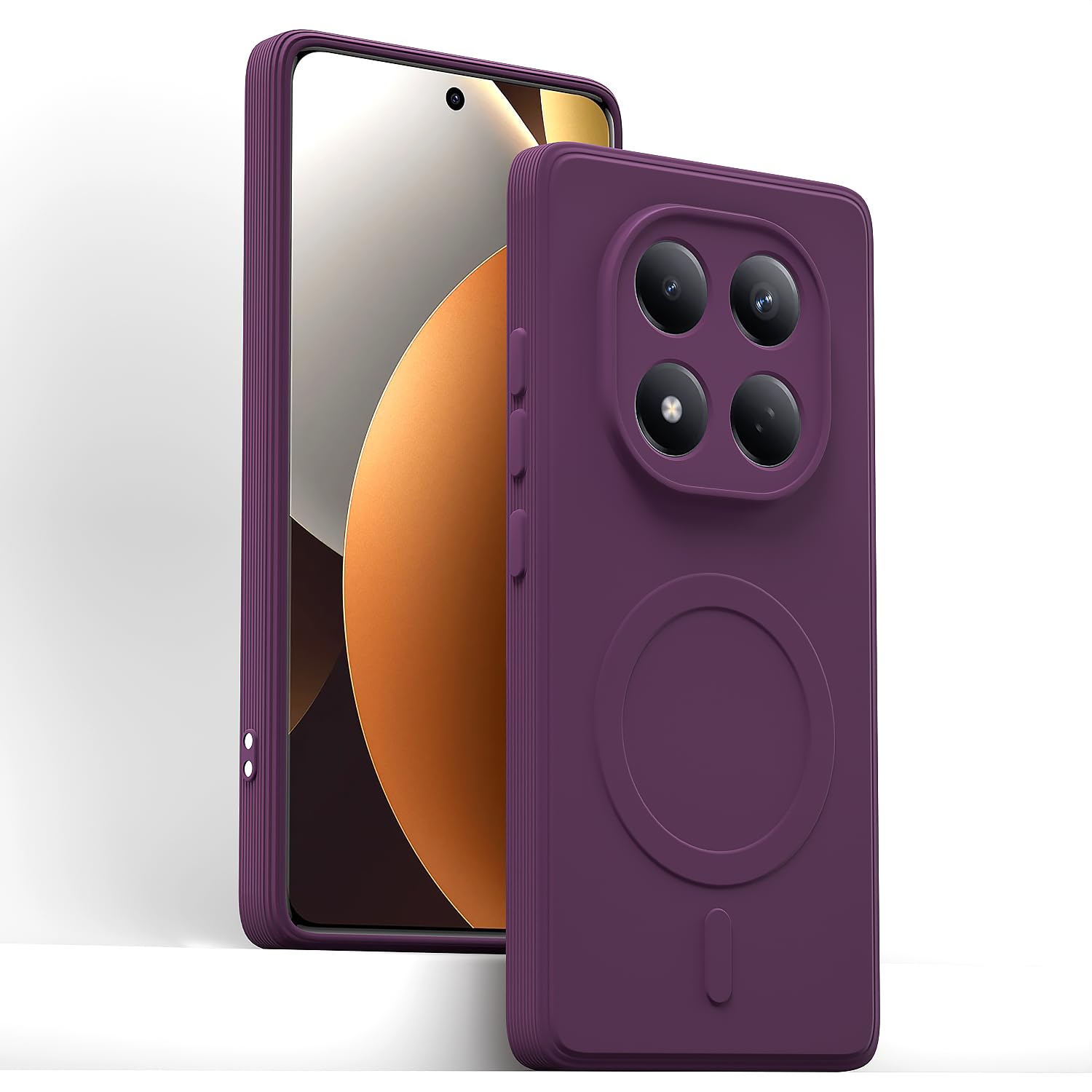 Redmi Note 15 Pro 5G MagSafe mobile cover in purple by Pikkme – photo 2