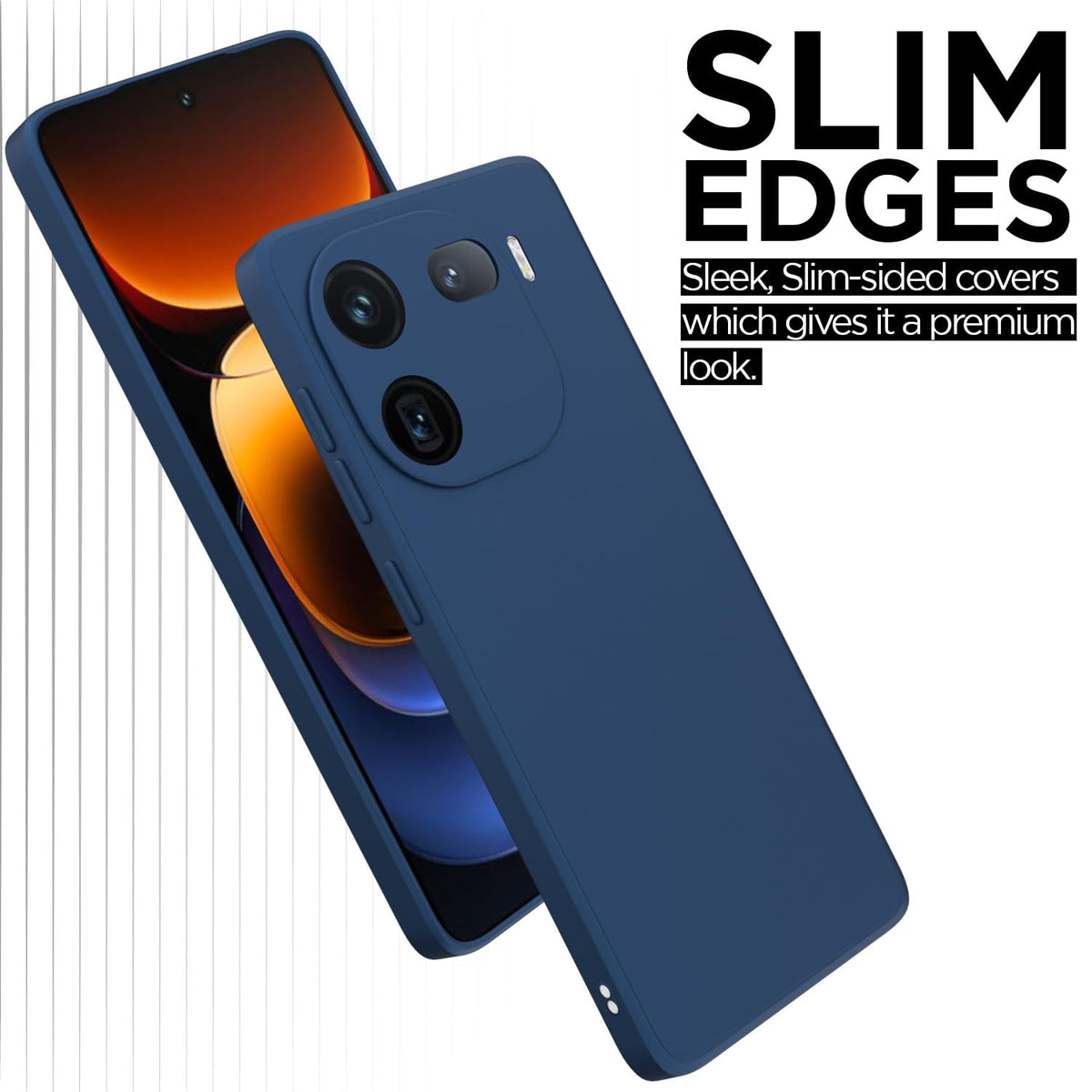 Pikkme iQOO 12 5G blue mobile cover – photo 6