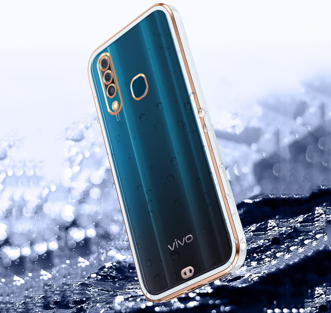 Vivo Y12/Y15/Y17/U10 mobile back cover in white by Pikkme – photo 2