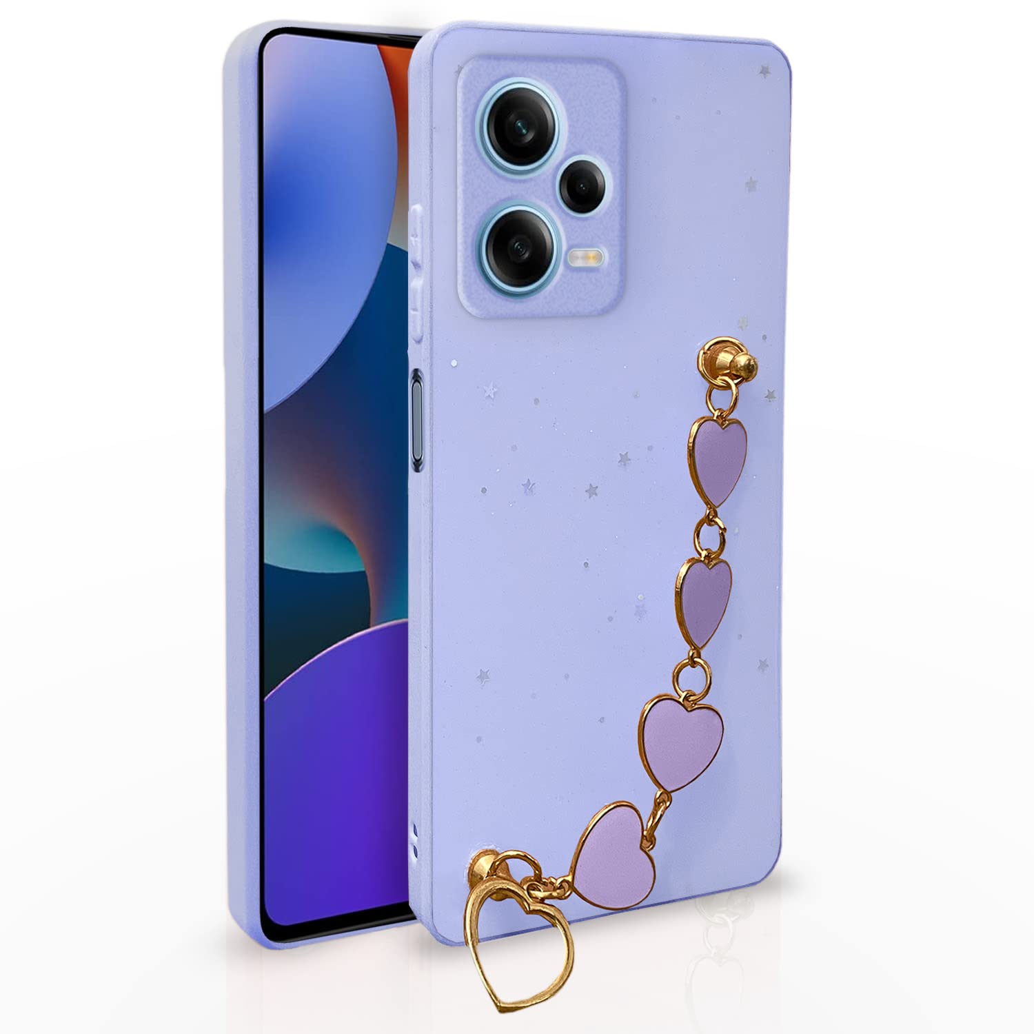 Pikkme Redmi Note 12 Pro Plus 5G purple mobile back cover